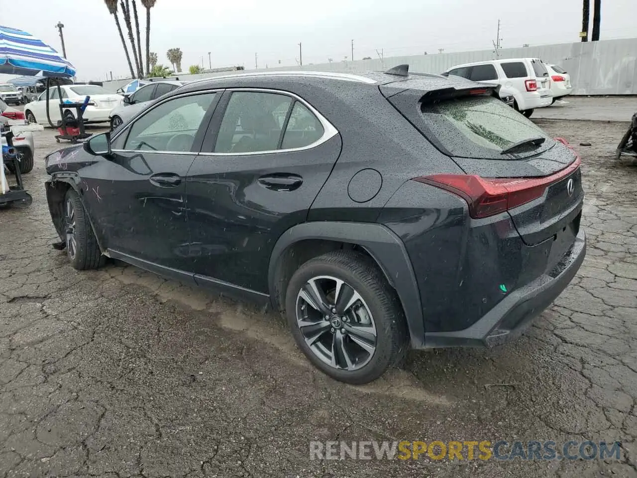 2 Фотография поврежденного автомобиля JTHX6JBH8P2134063 LEXUS UX 250H BA 2023