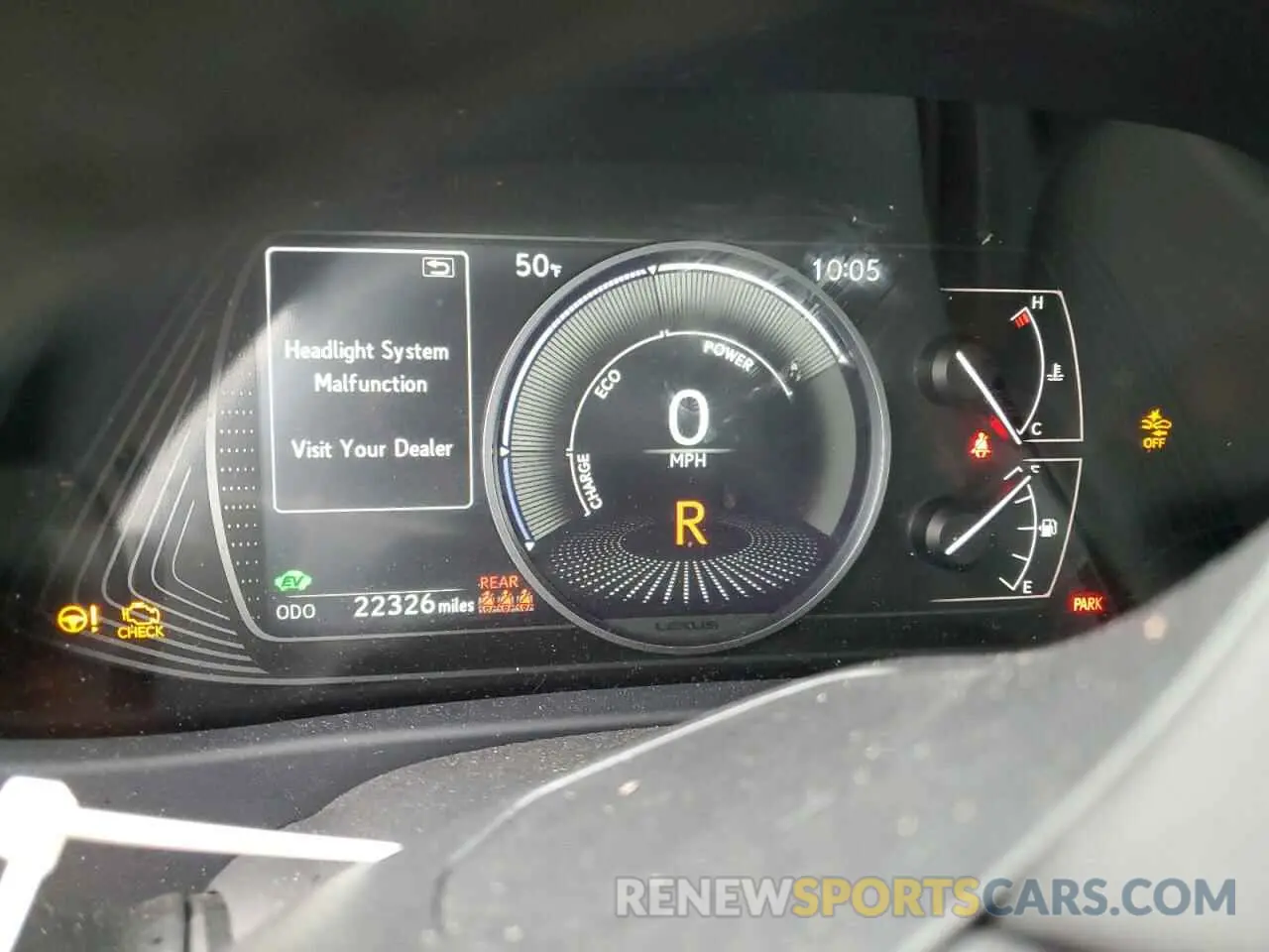 9 Фотография поврежденного автомобиля JTHX6JBH8P2134063 LEXUS UX 250H BA 2023