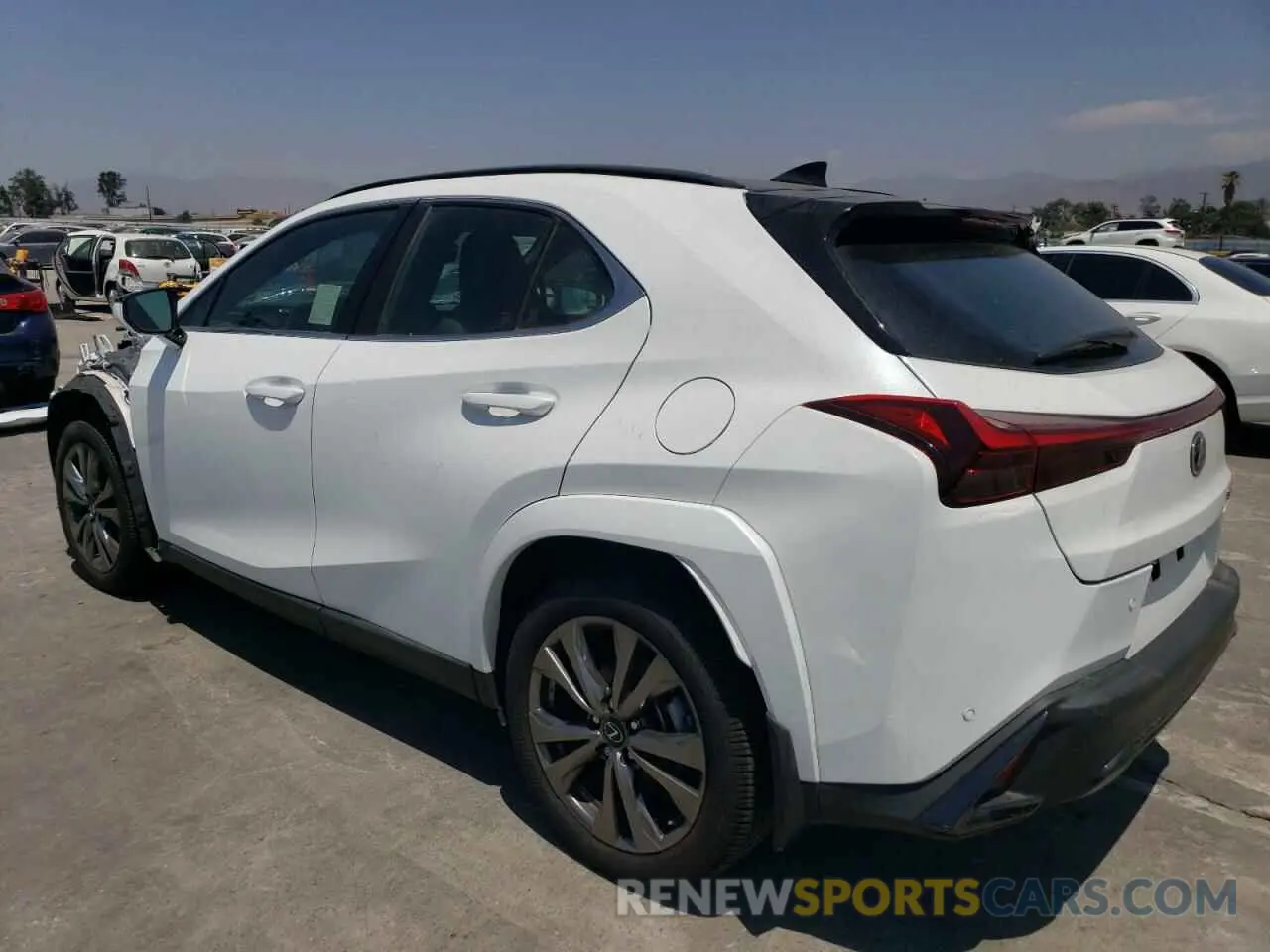 2 Photograph of a damaged car JTHB6JBH2R2168268 LEXUS UX 250H BA 2024