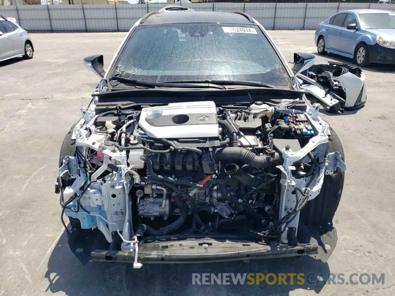5 Photograph of a damaged car JTHB6JBH2R2168268 LEXUS UX 250H BA 2024