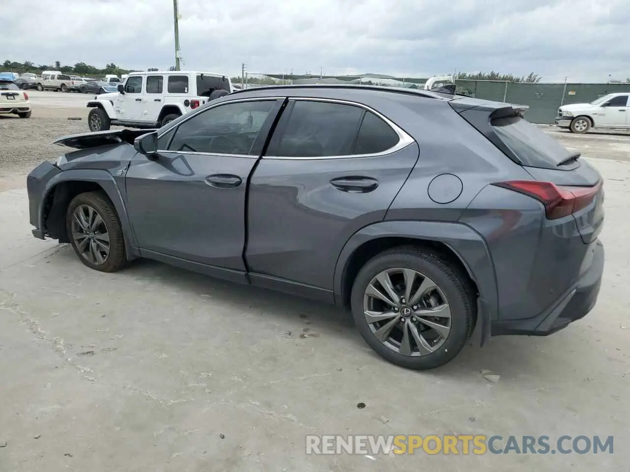 2 Photograph of a damaged car JTHB6JBH5R2189325 LEXUS UX 250H BA 2024