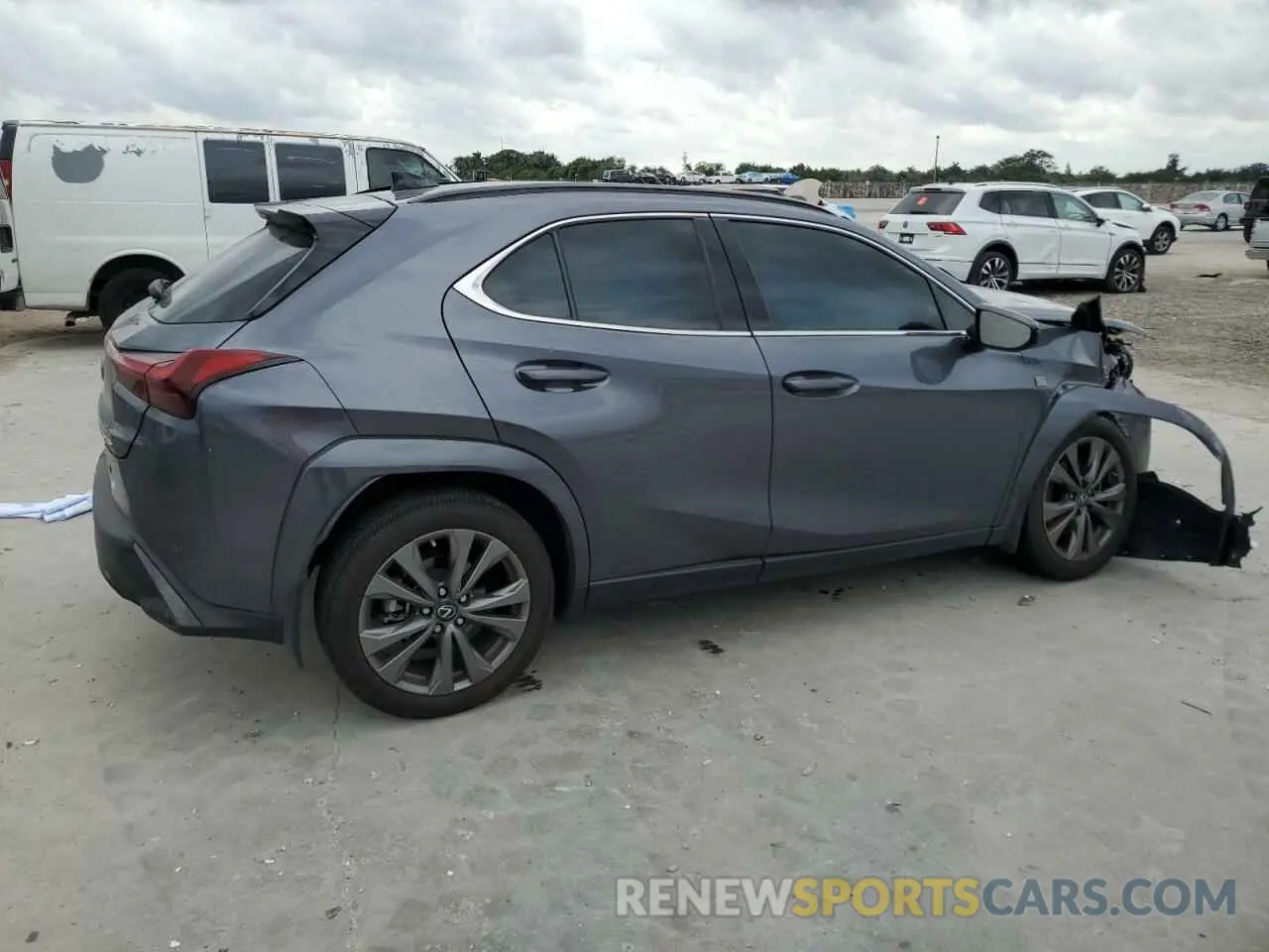 3 Photograph of a damaged car JTHB6JBH5R2189325 LEXUS UX 250H BA 2024