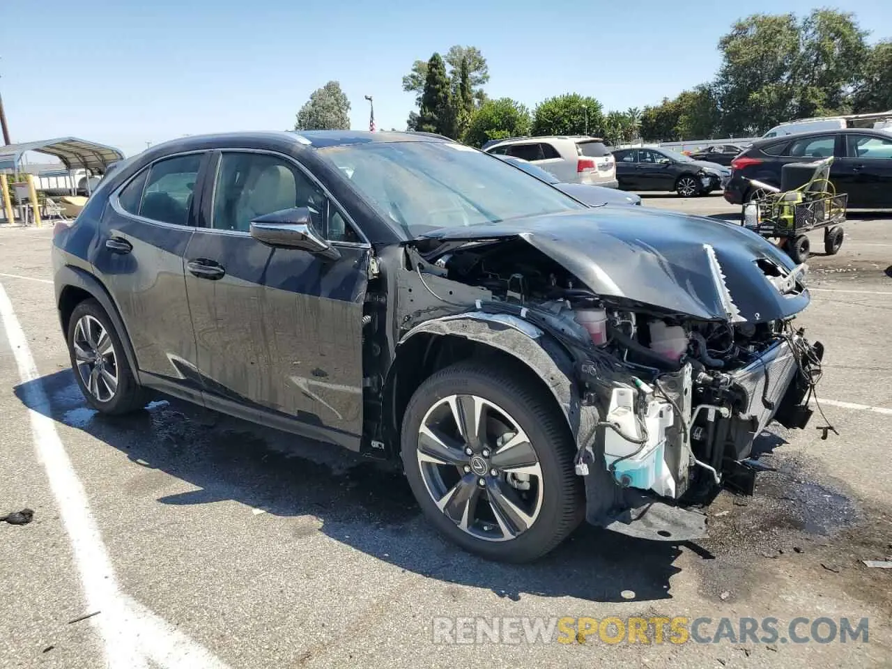 4 Photograph of a damaged car JTHX6JBH3R2184419 LEXUS UX 250H BA 2024