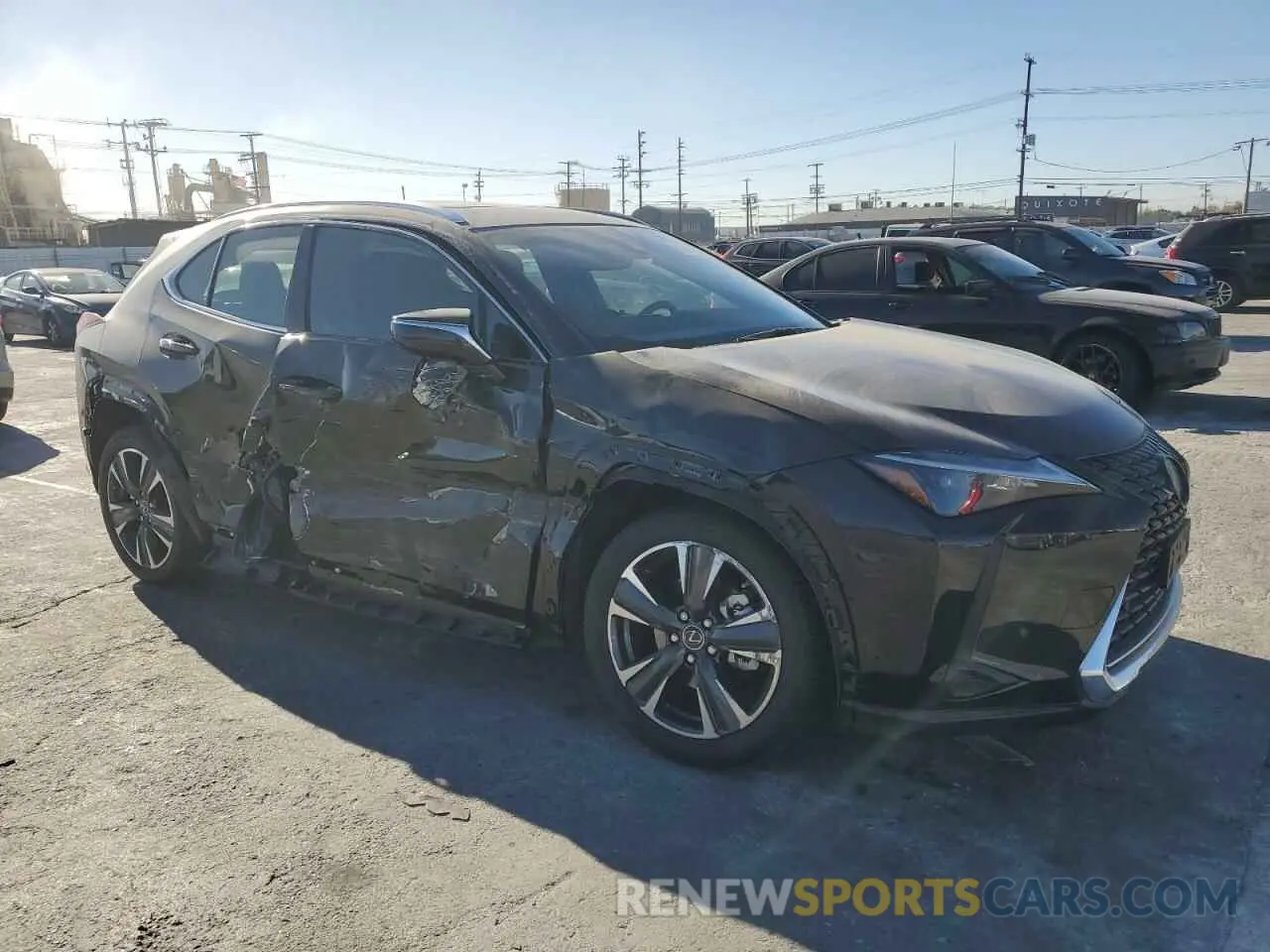 4 Фотография поврежденного автомобиля JTHX6JBH4R2192156 LEXUS UX 250H BA 2024
