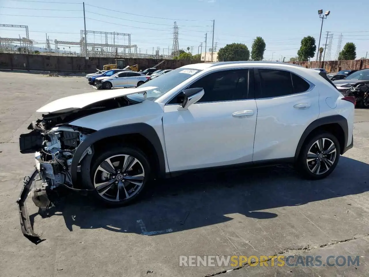 1 Фотография поврежденного автомобиля JTHX6JBH7R2189588 LEXUS UX 250H BA 2024