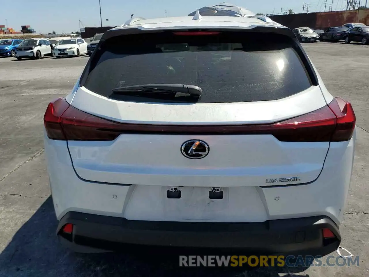 6 Фотография поврежденного автомобиля JTHX6JBH7R2189588 LEXUS UX 250H BA 2024