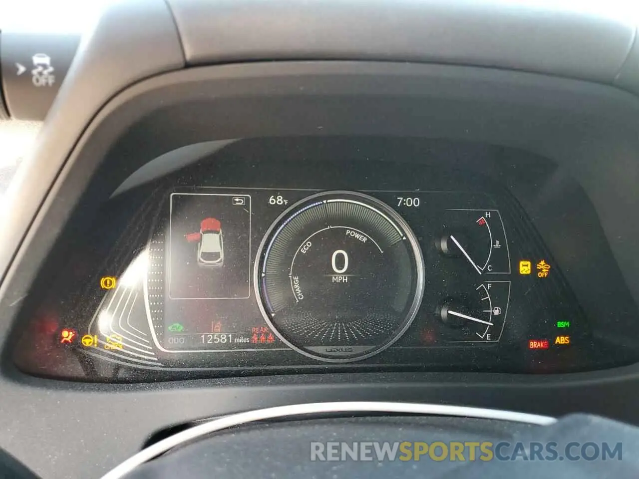9 Фотография поврежденного автомобиля JTHX6JBH8R2172668 LEXUS UX 250H BA 2024