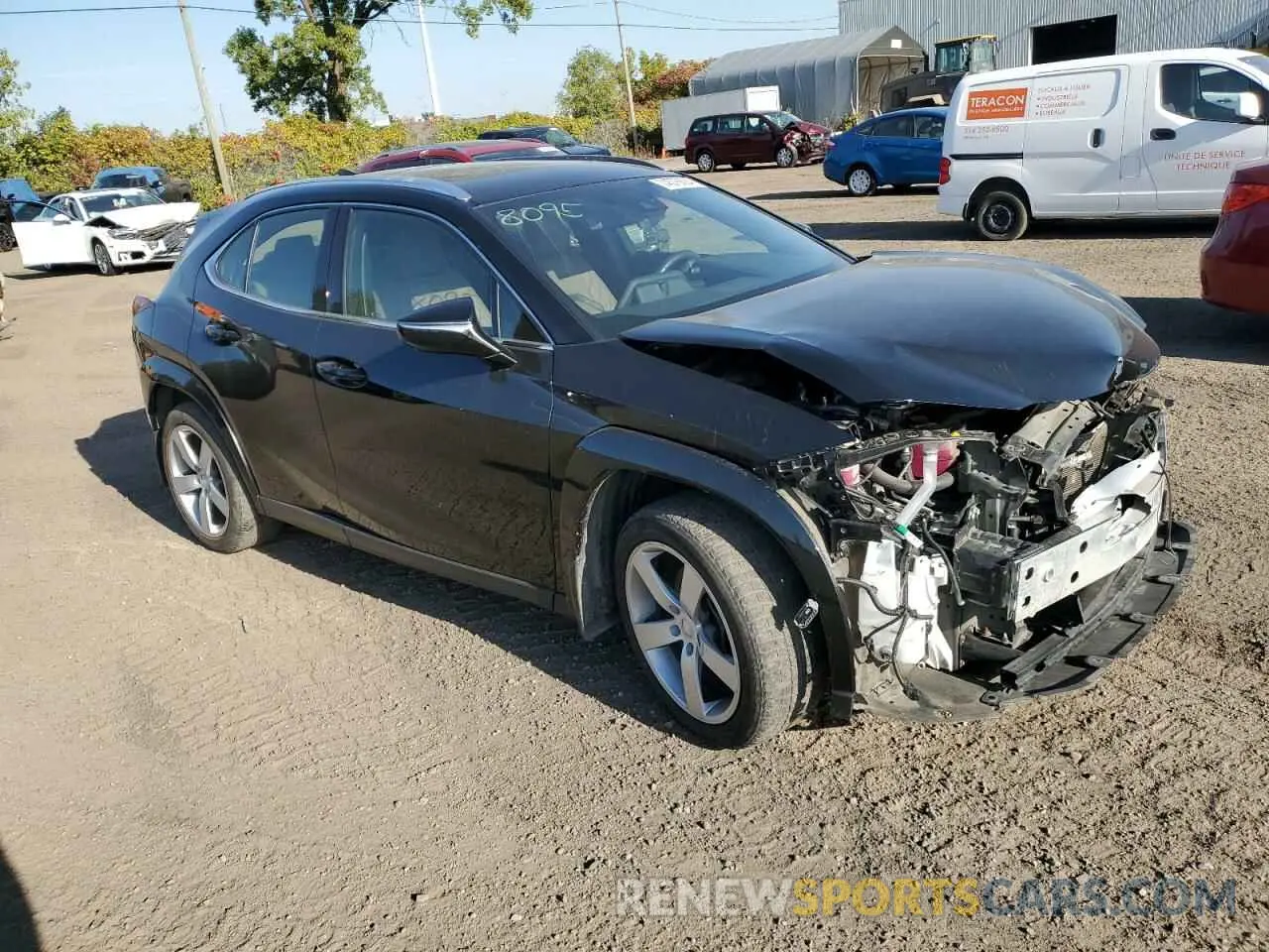 4 Фотография поврежденного автомобиля JTHP9JBH3P2063426 LEXUS UX 250H PR 2023