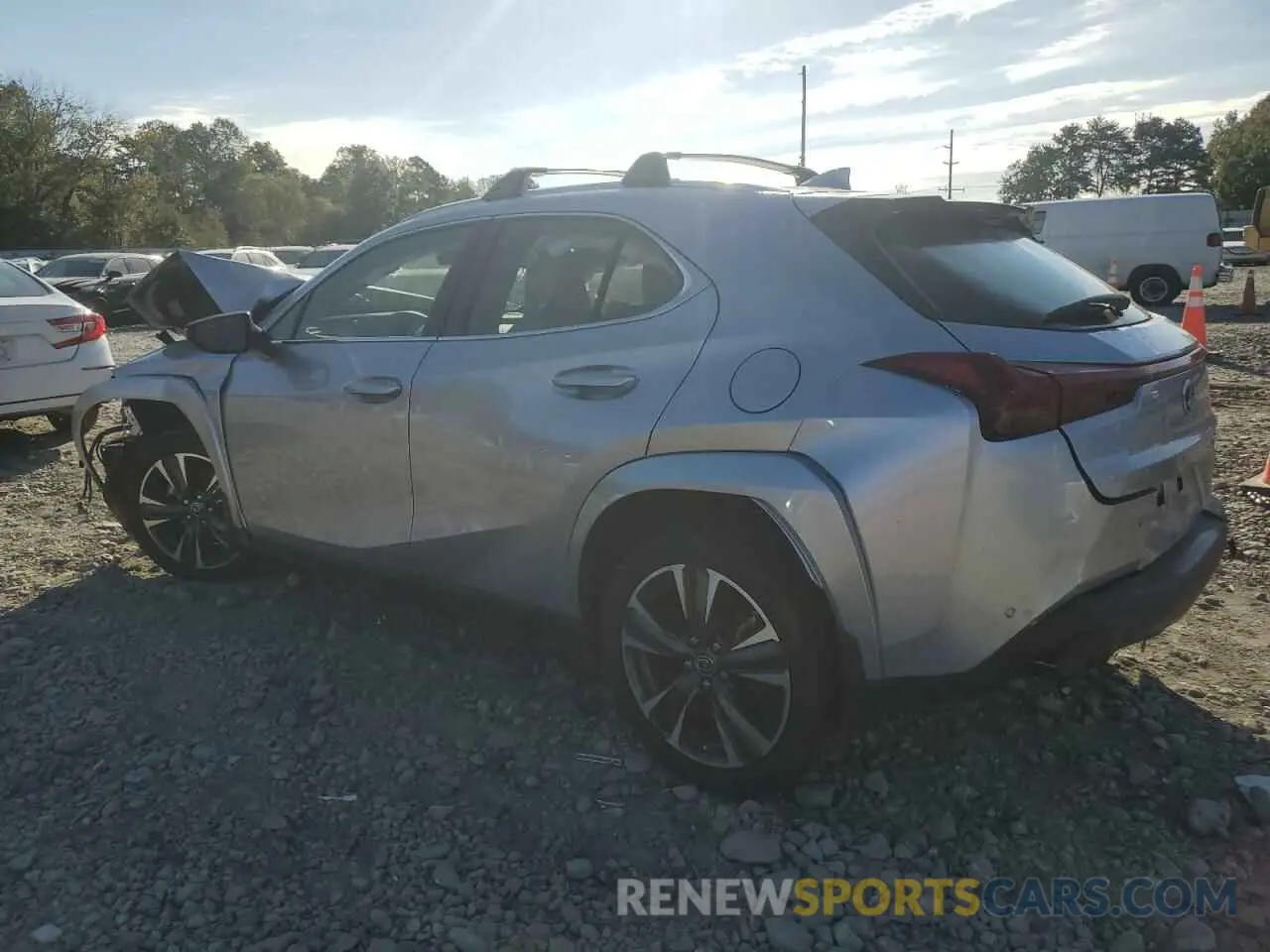 2 Фотография поврежденного автомобиля JTHP9JBH6P2068037 LEXUS UX 250H PR 2023