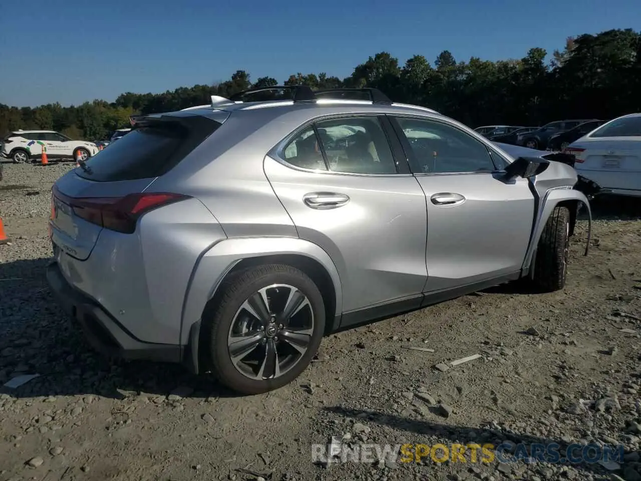 3 Фотография поврежденного автомобиля JTHP9JBH6P2068037 LEXUS UX 250H PR 2023