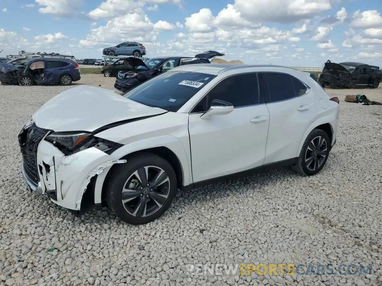 1 Photograph of a damaged car JTHP6JBH9R2190368 LEXUS UX 250H PR 2024