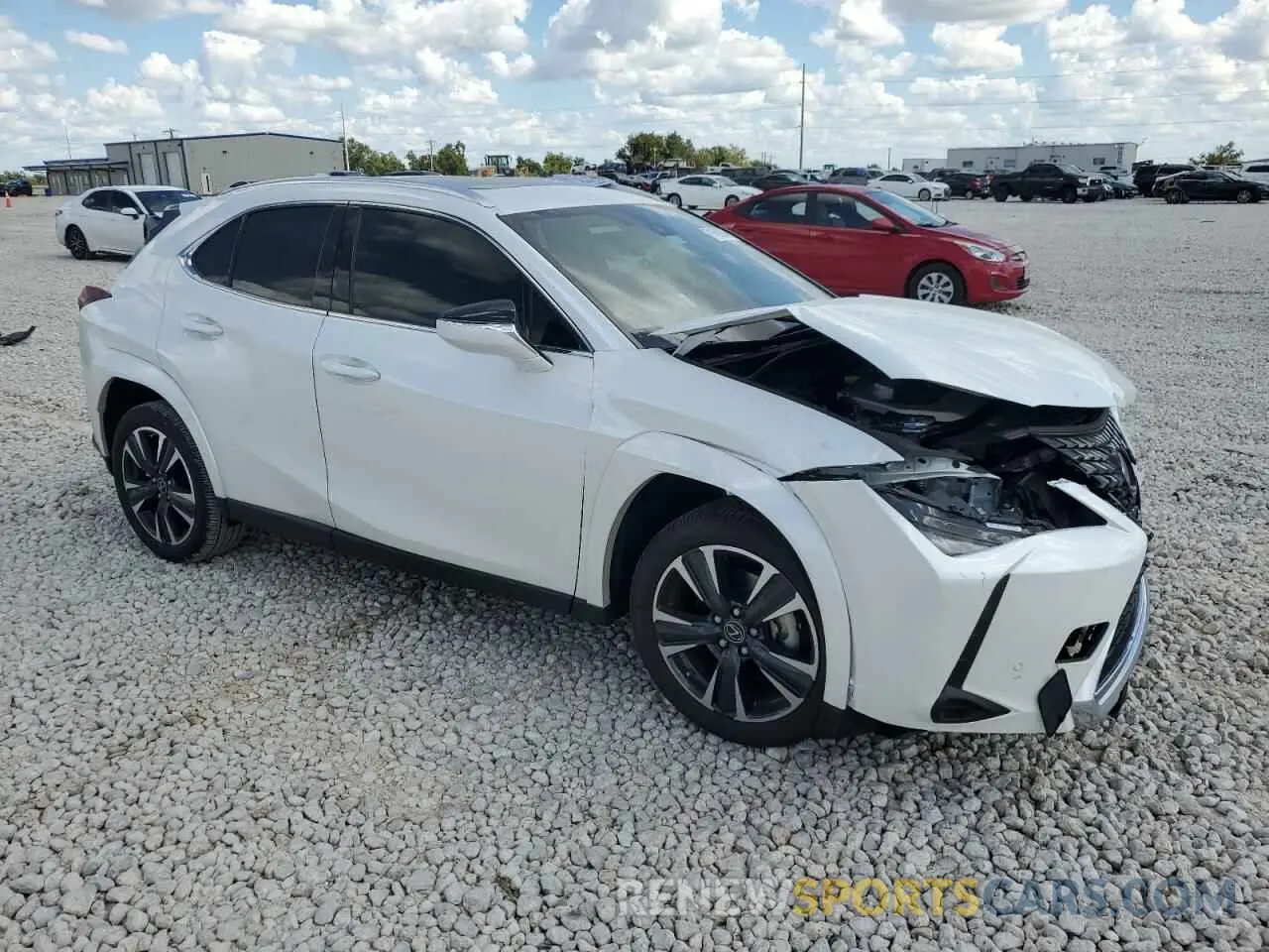 4 Photograph of a damaged car JTHP6JBH9R2190368 LEXUS UX 250H PR 2024