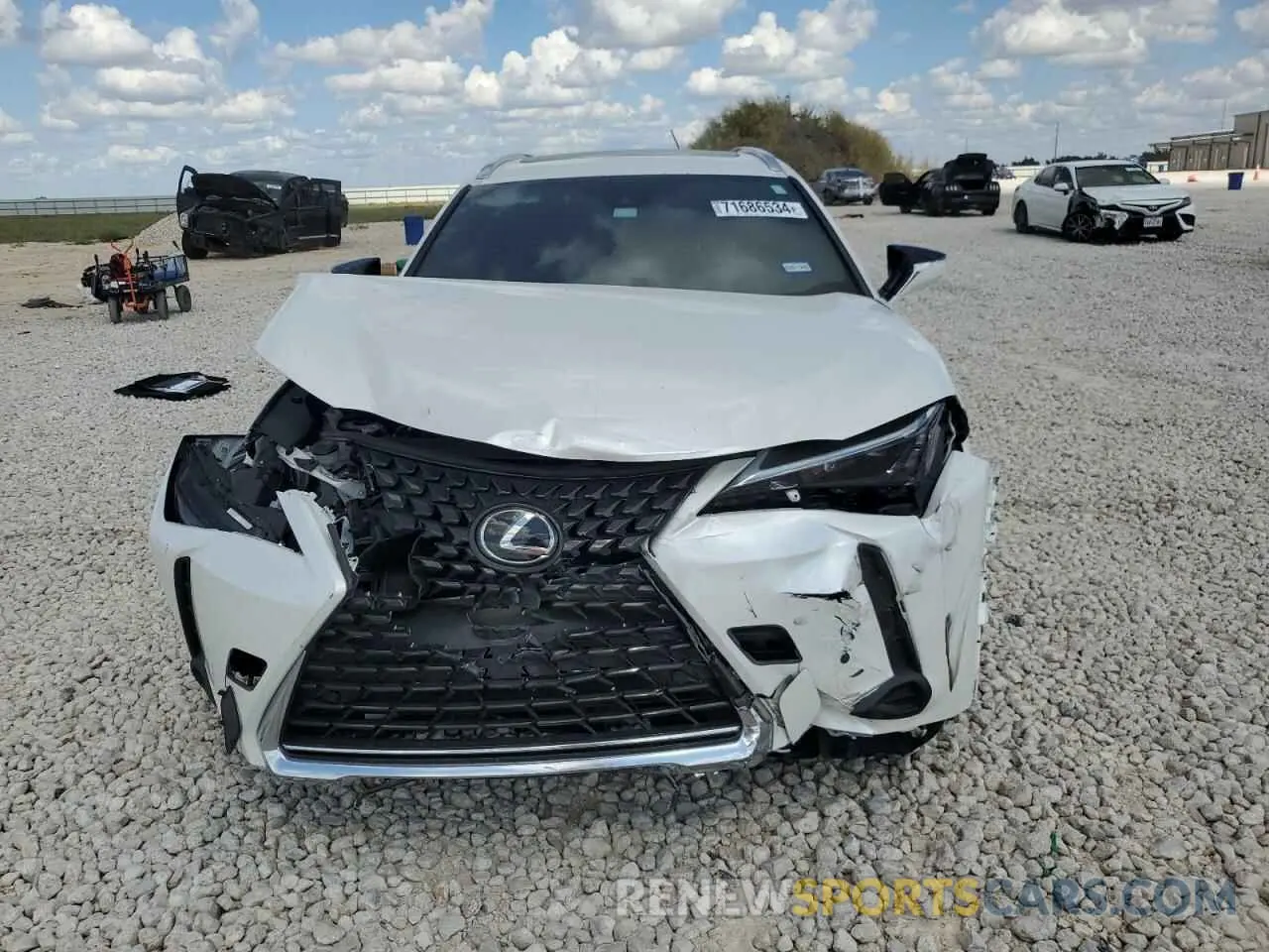 5 Photograph of a damaged car JTHP6JBH9R2190368 LEXUS UX 250H PR 2024