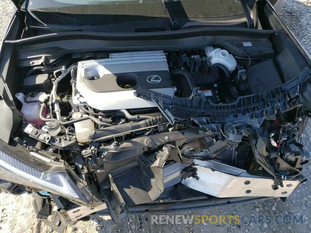 11 Фотография поврежденного автомобиля JTHP9JBHXR2078332 LEXUS UX 250H PR 2024