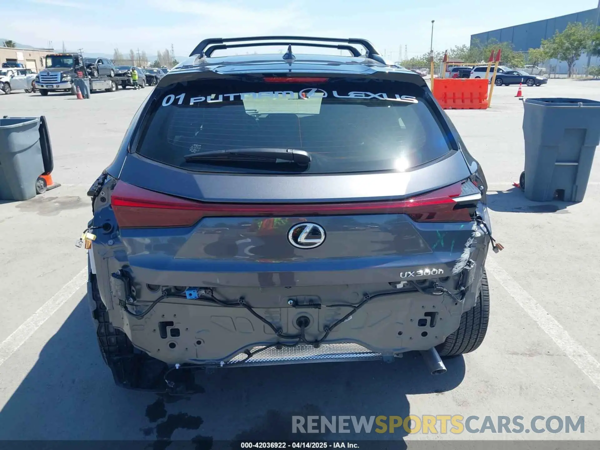 17 Photograph of a damaged car JTHYBJAH2S2011577 LEXUS UX 300H 2025