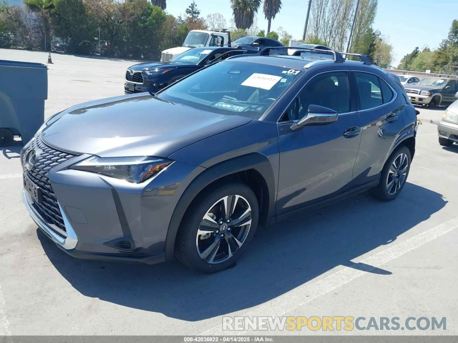 2 Photograph of a damaged car JTHYBJAH2S2011577 LEXUS UX 300H 2025
