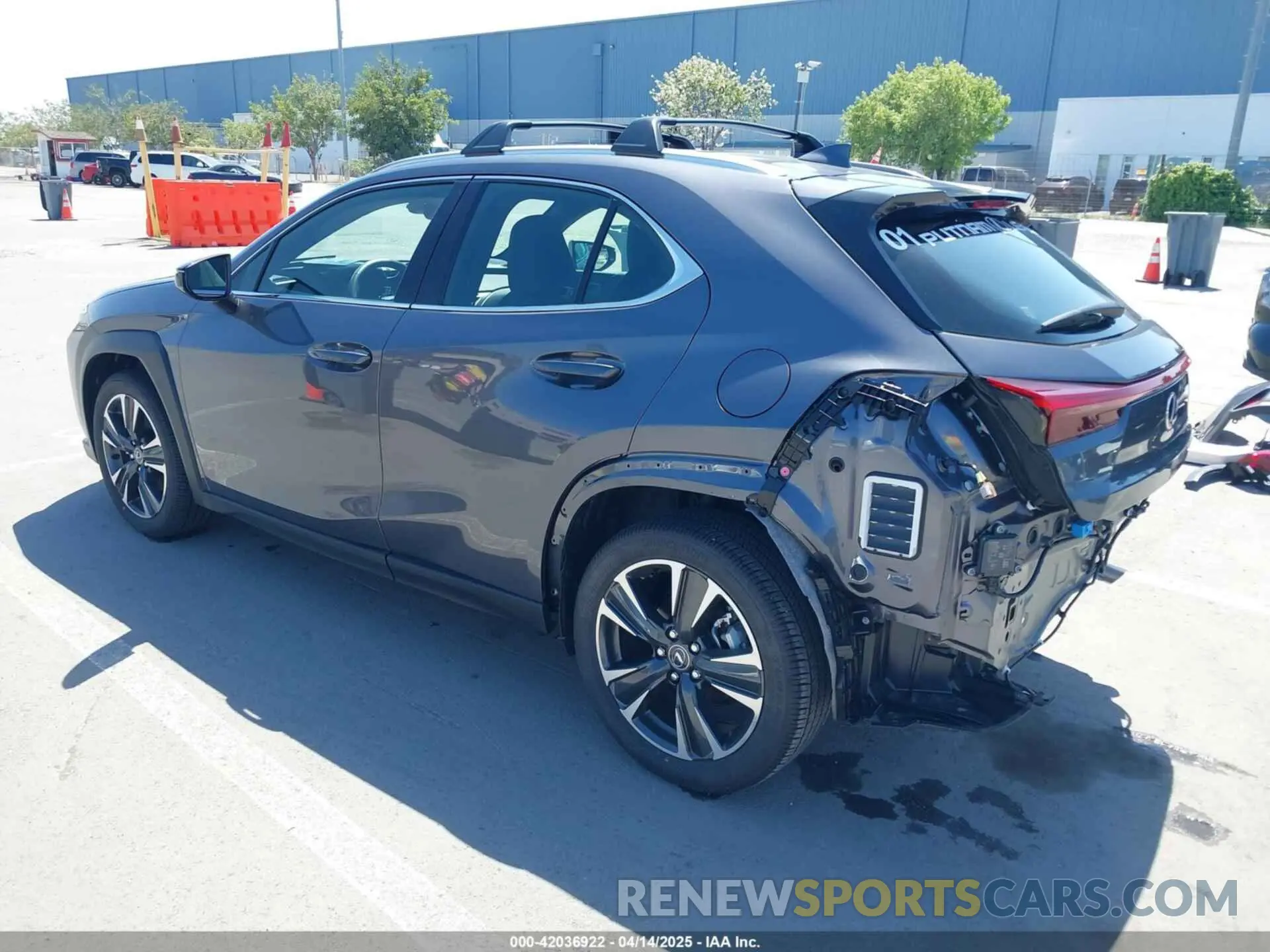 3 Photograph of a damaged car JTHYBJAH2S2011577 LEXUS UX 300H 2025