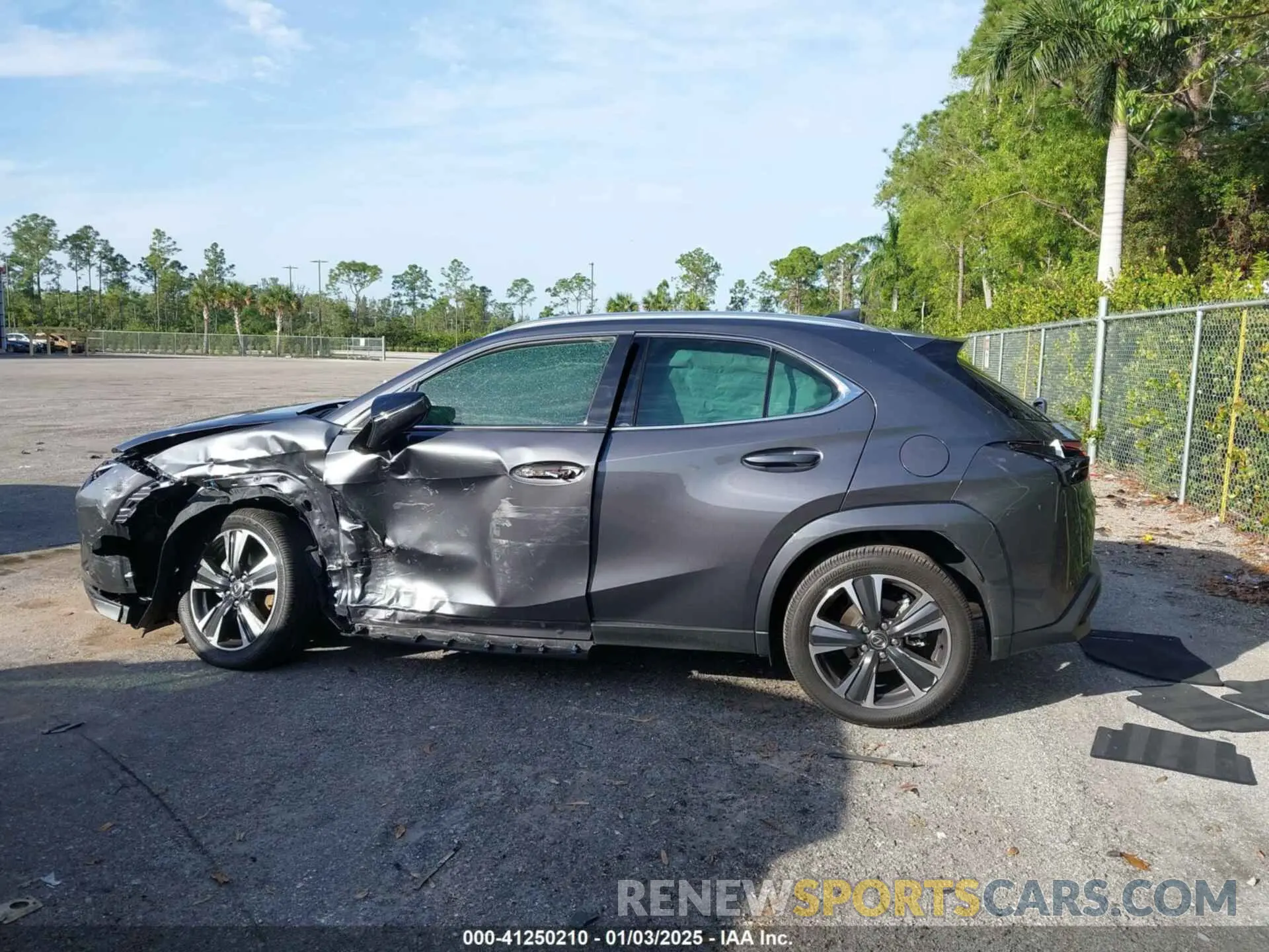 14 Фотография поврежденного автомобиля JTHYBJAH4S2008275 LEXUS UX 300H 2025