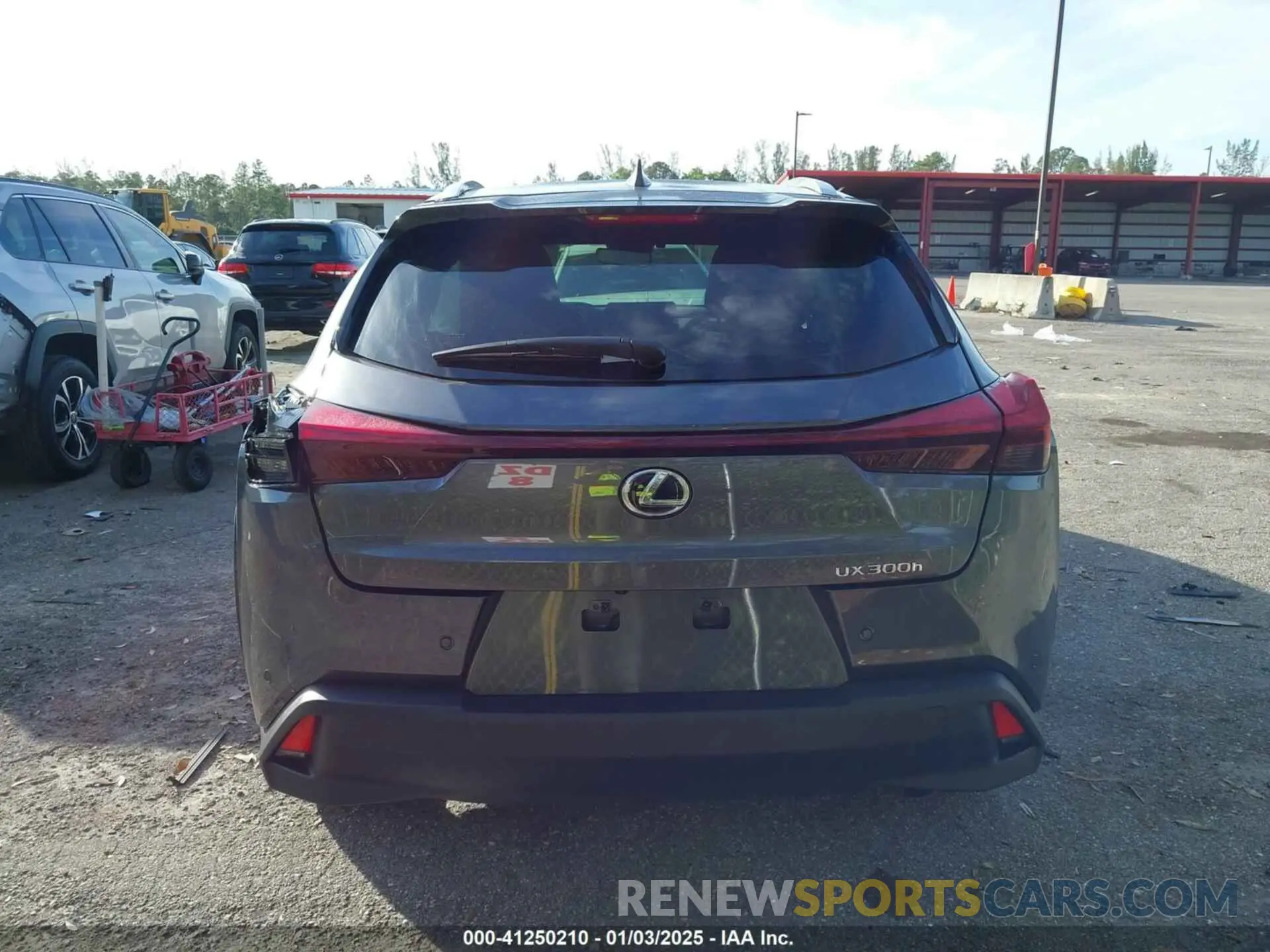 16 Фотография поврежденного автомобиля JTHYBJAH4S2008275 LEXUS UX 300H 2025