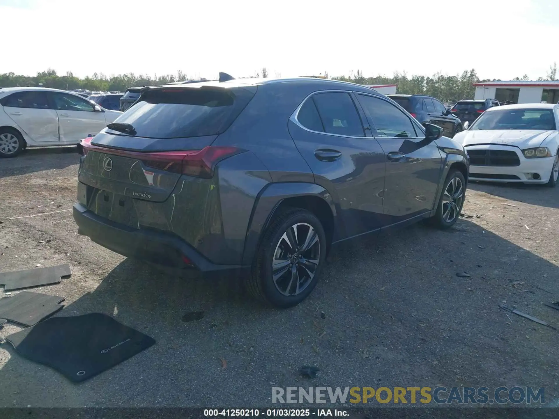 4 Фотография поврежденного автомобиля JTHYBJAH4S2008275 LEXUS UX 300H 2025