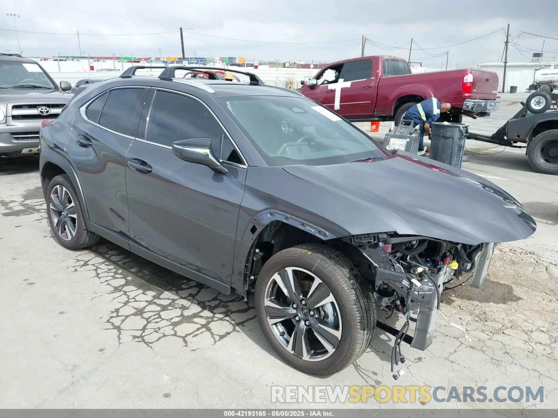 1 Photograph of a damaged car JTHYBJAH7S2016872 LEXUS UX 300H 2025