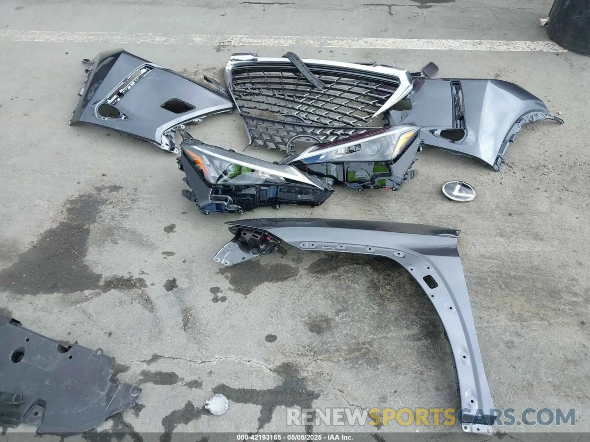 12 Photograph of a damaged car JTHYBJAH7S2016872 LEXUS UX 300H 2025