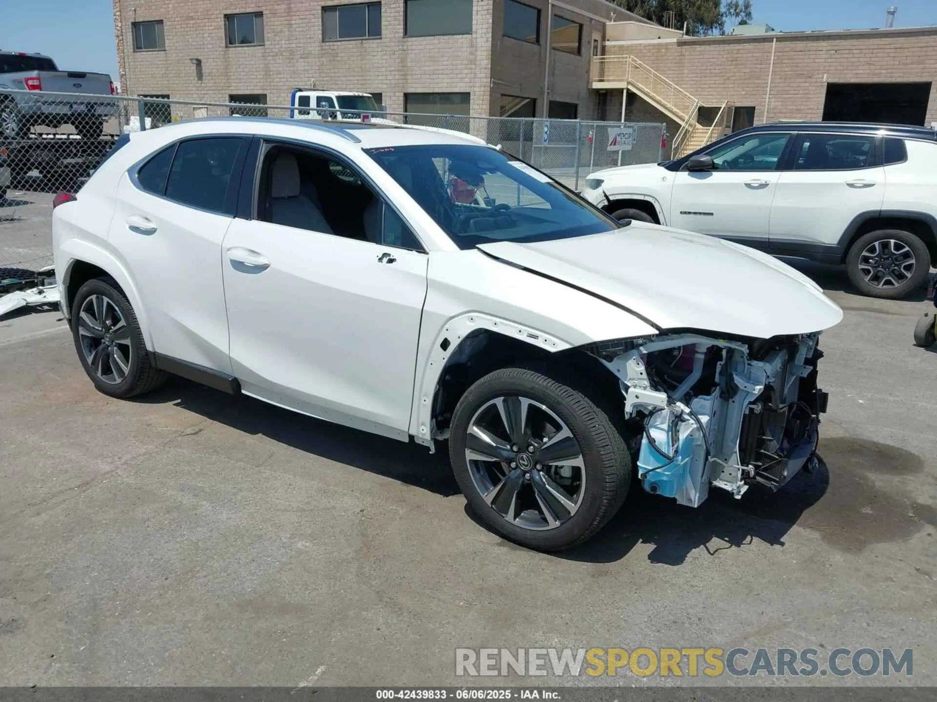 1 Photograph of a damaged car JTHYBJAH8S2014645 LEXUS UX 300H 2025