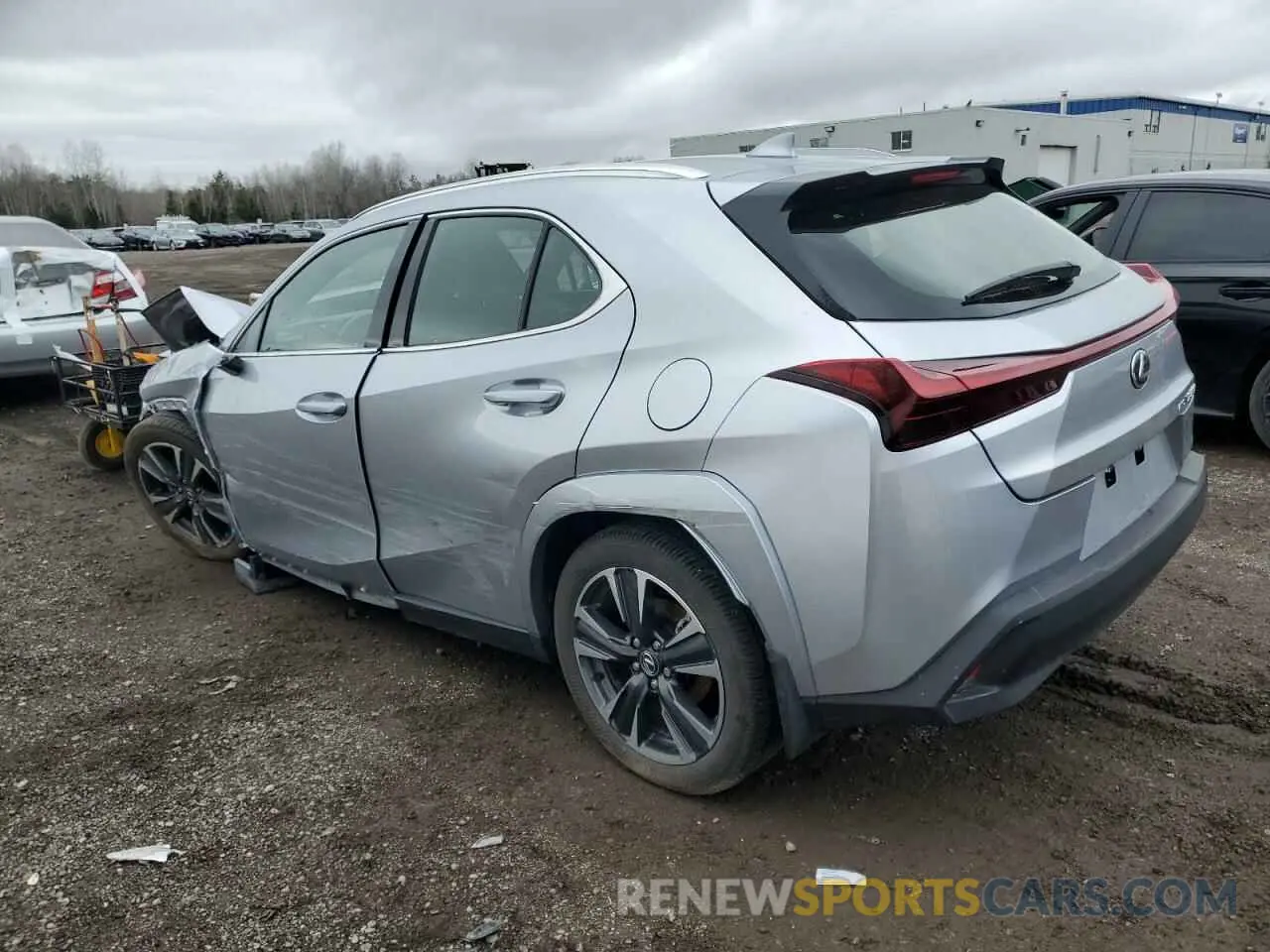 2 Фотография поврежденного автомобиля JTHUCJDH3S2002460 LEXUS UX 300H BA 2025