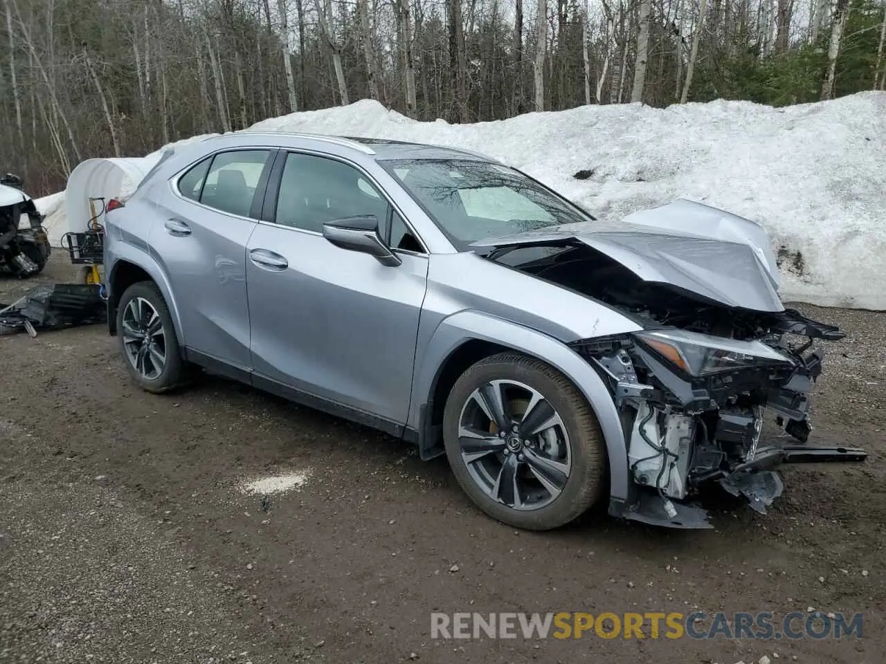 4 Фотография поврежденного автомобиля JTHUCJDH3S2002460 LEXUS UX 300H BA 2025