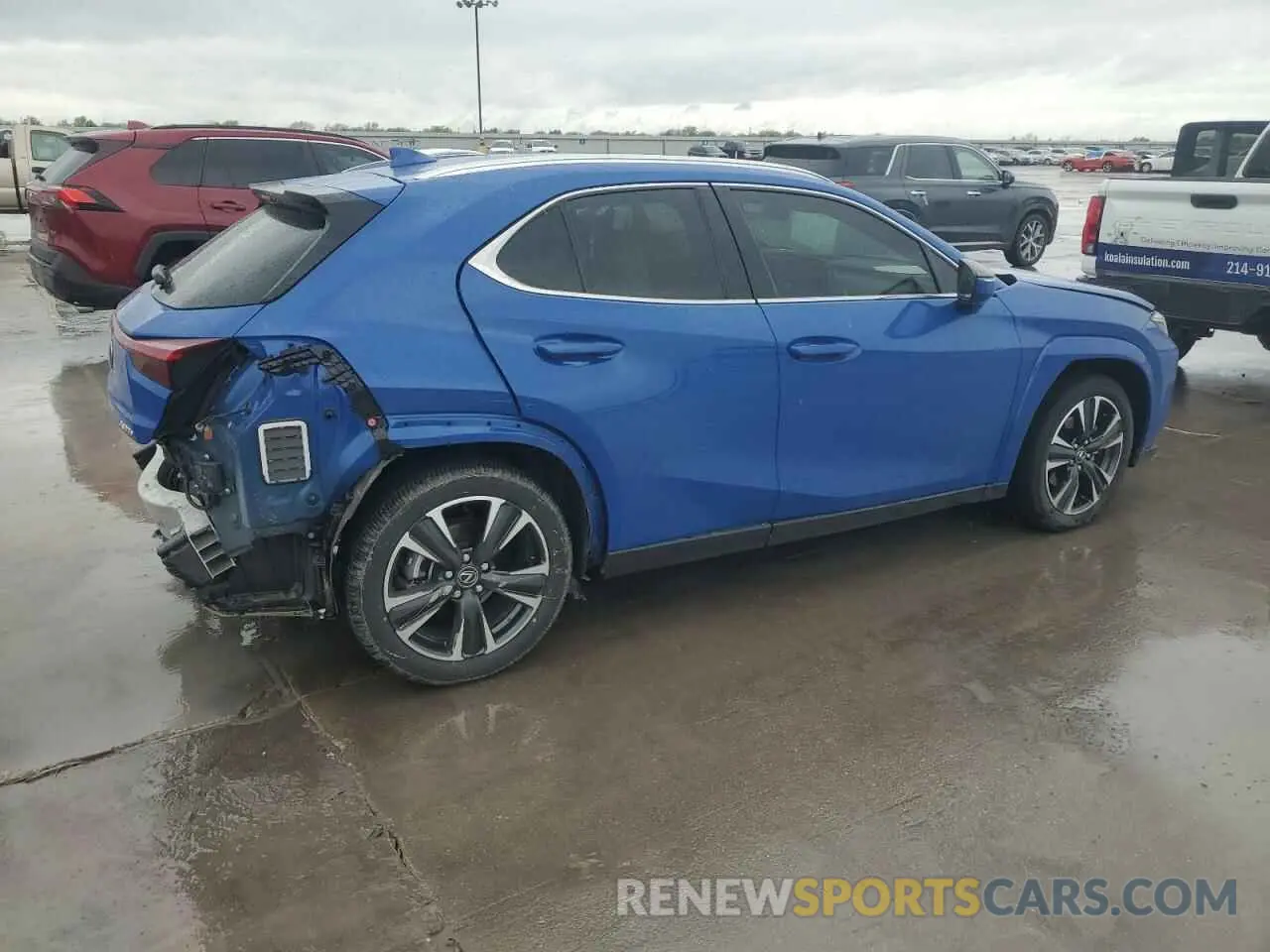 3 Photograph of a damaged car JTHYBJAH6S2002588 LEXUS UX 300H BA 2025