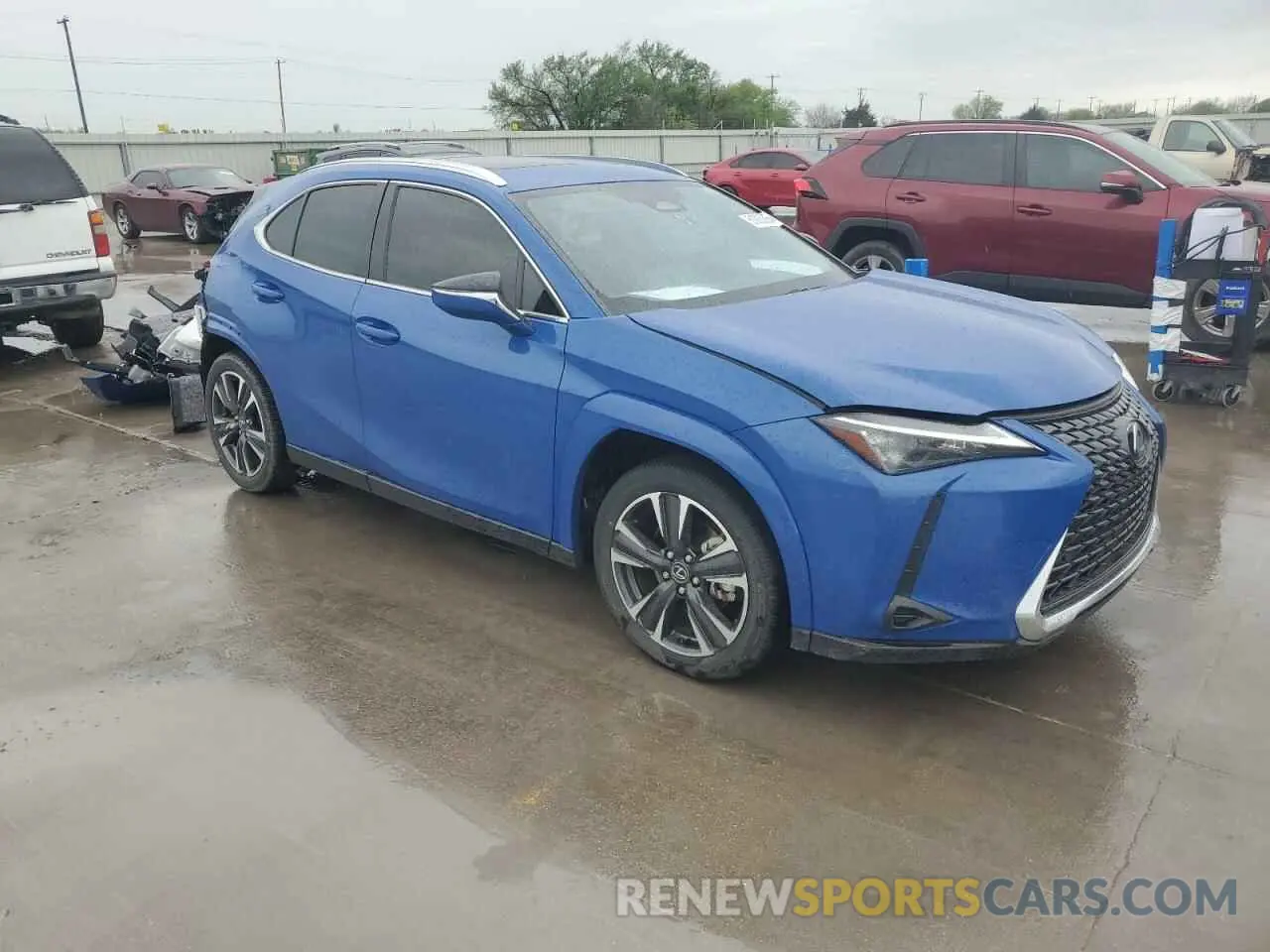 4 Photograph of a damaged car JTHYBJAH6S2002588 LEXUS UX 300H BA 2025