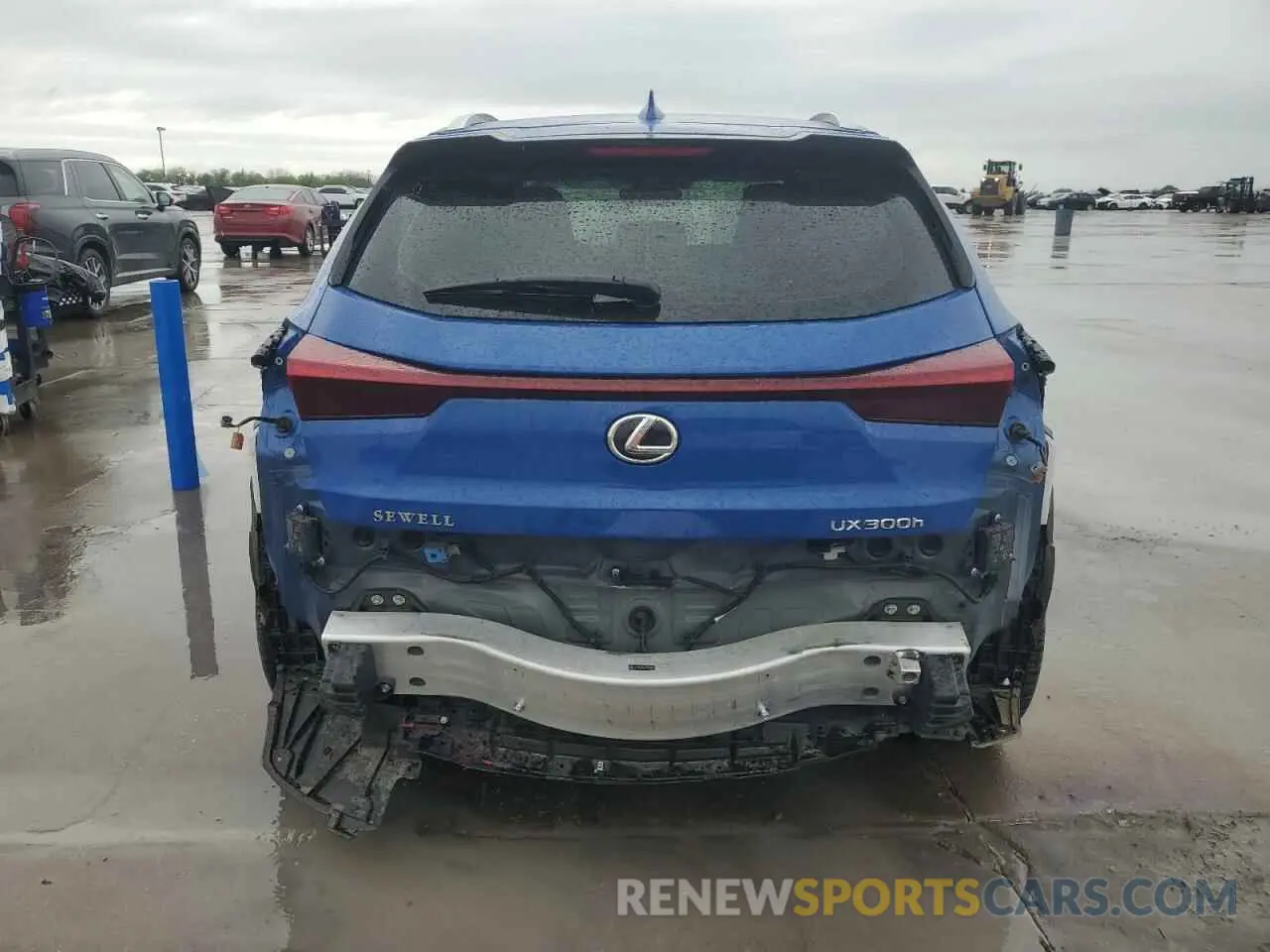 6 Photograph of a damaged car JTHYBJAH6S2002588 LEXUS UX 300H BA 2025