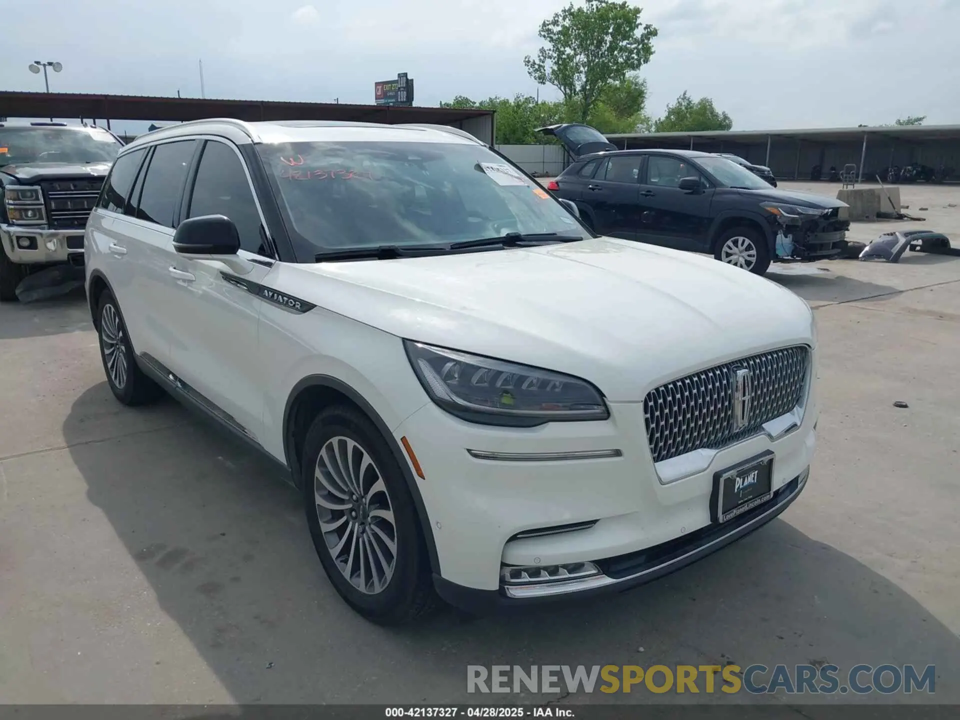 1 Photograph of a damaged car 5LM5J7WC1LGL28593 LINCOLN AVIATOR 2020