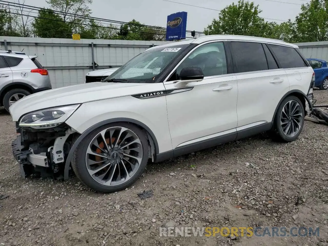1 Фотография поврежденного автомобиля 5LM5J7XC0LGL22749 LINCOLN AVIATOR 2020