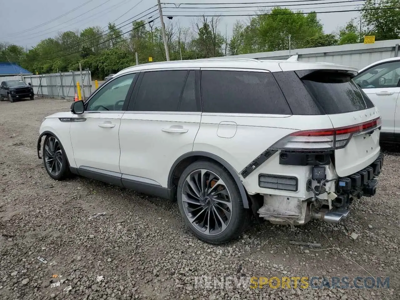 2 Фотография поврежденного автомобиля 5LM5J7XC0LGL22749 LINCOLN AVIATOR 2020
