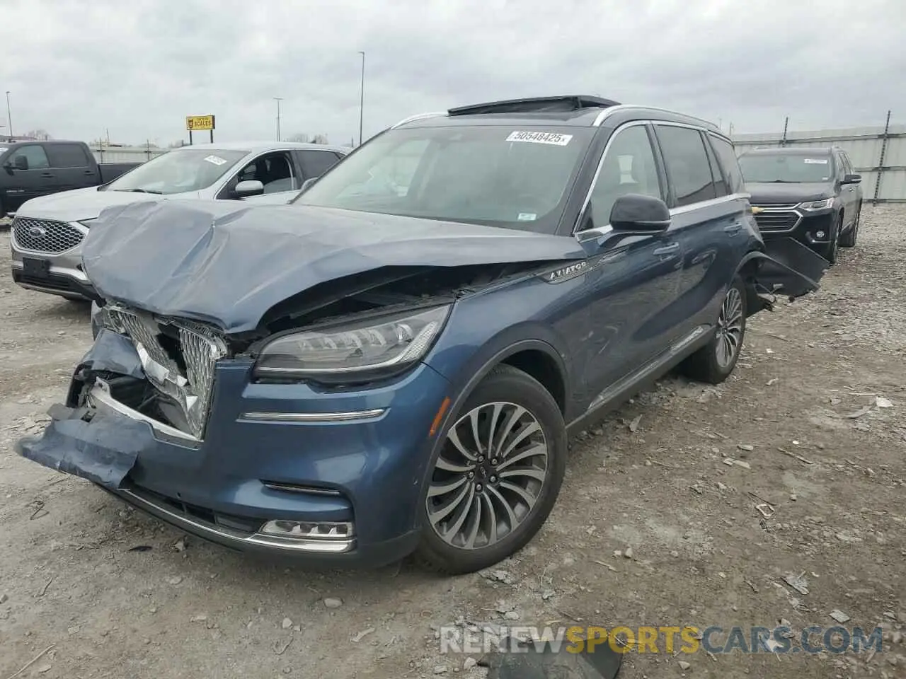 1 Фотография поврежденного автомобиля 5LM5J7XC0LGL28390 LINCOLN AVIATOR 2020