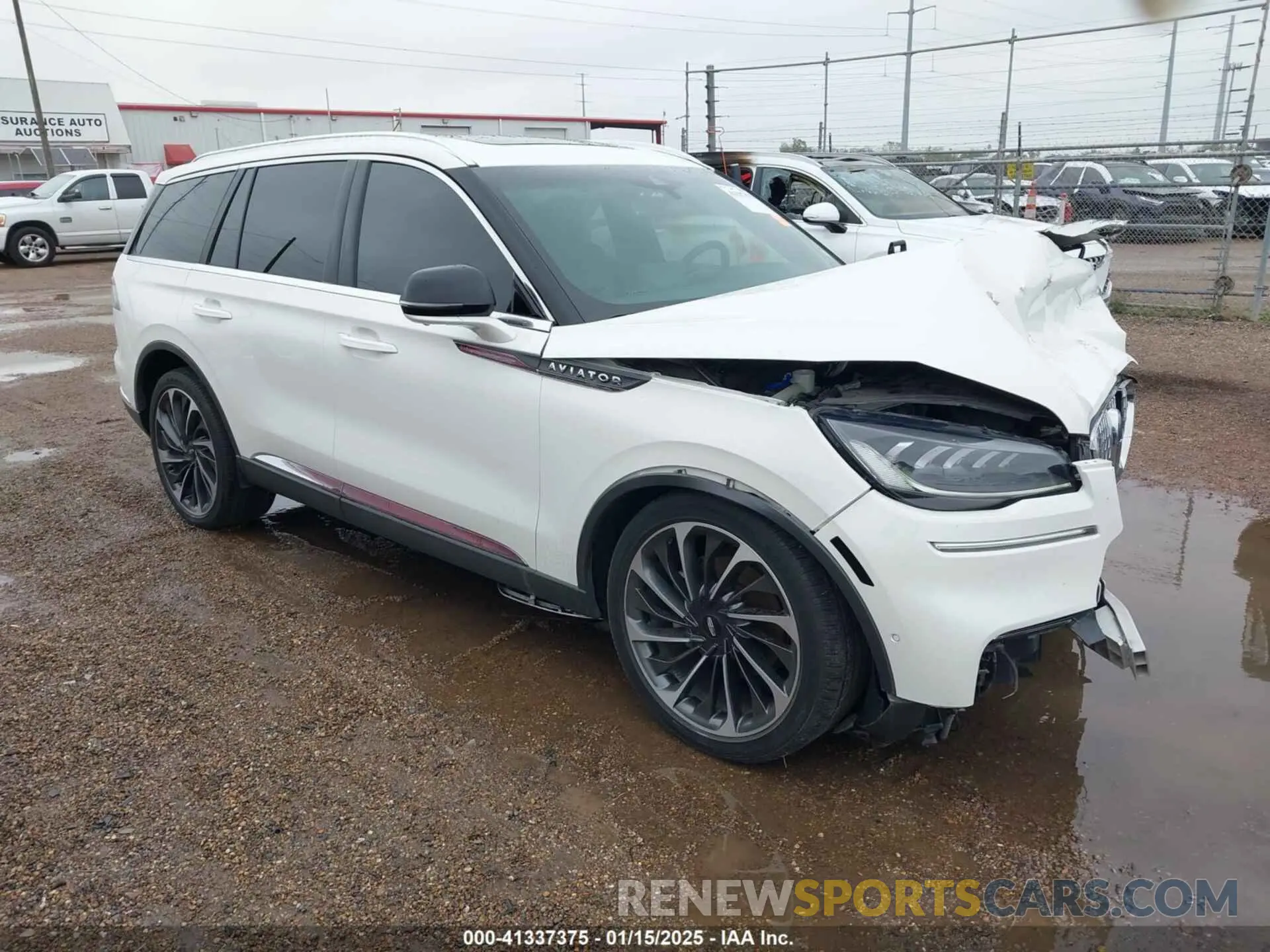 1 Фотография поврежденного автомобиля 5LM5J7WC6MGL12150 LINCOLN AVIATOR 2021