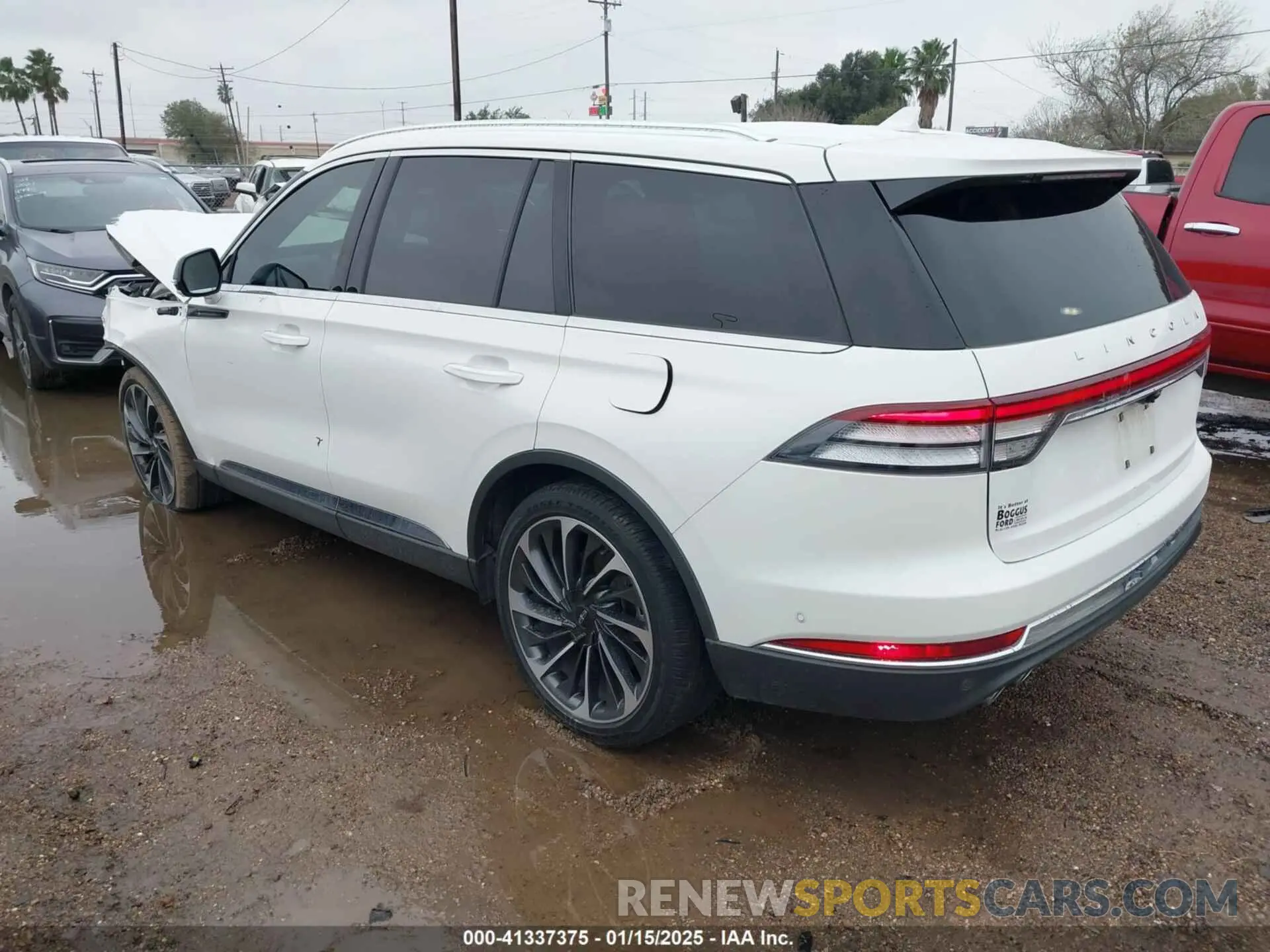 3 Фотография поврежденного автомобиля 5LM5J7WC6MGL12150 LINCOLN AVIATOR 2021