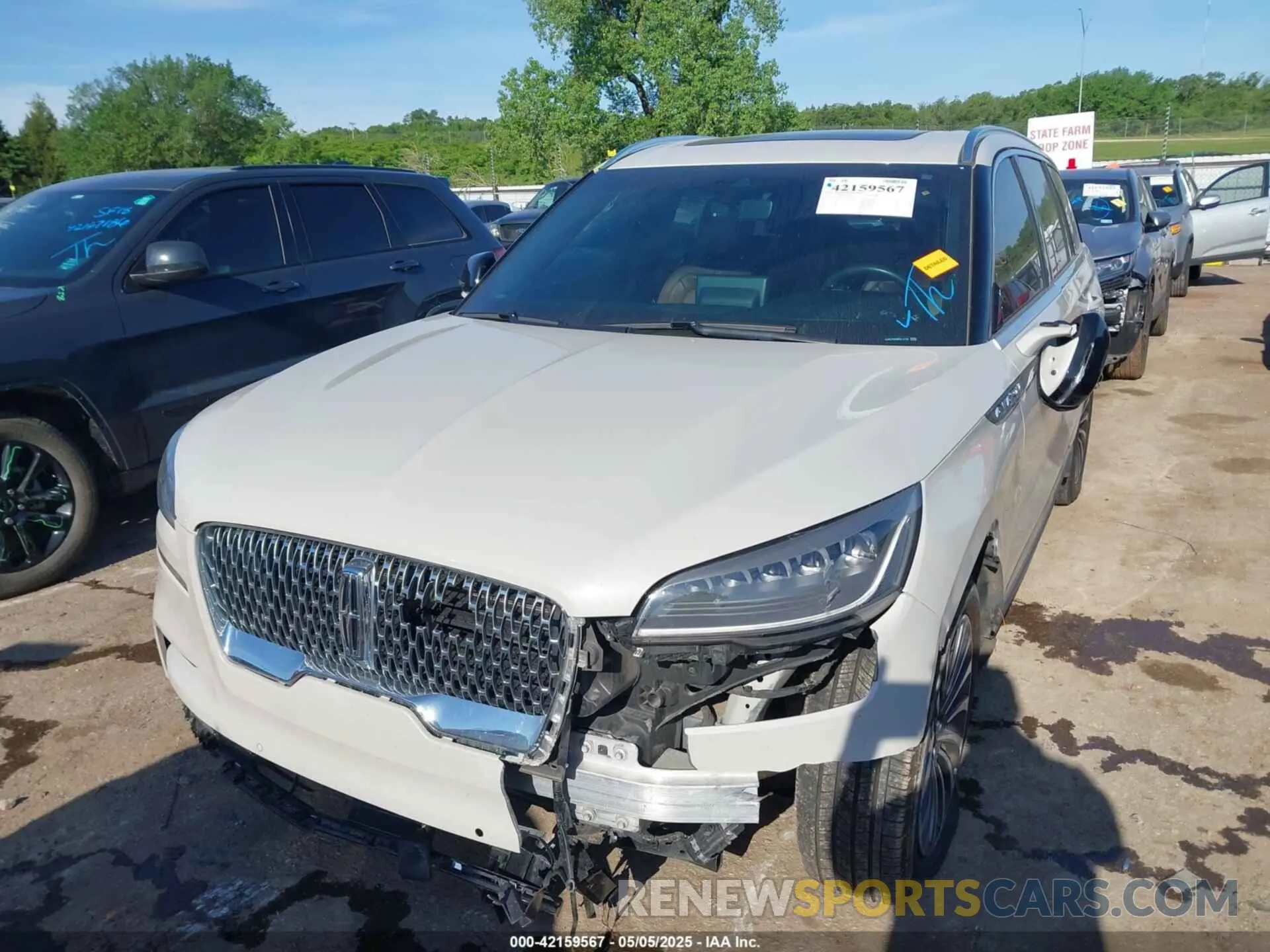 6 Photograph of a damaged car 5LM5J7WC6MGL12195 LINCOLN AVIATOR 2021