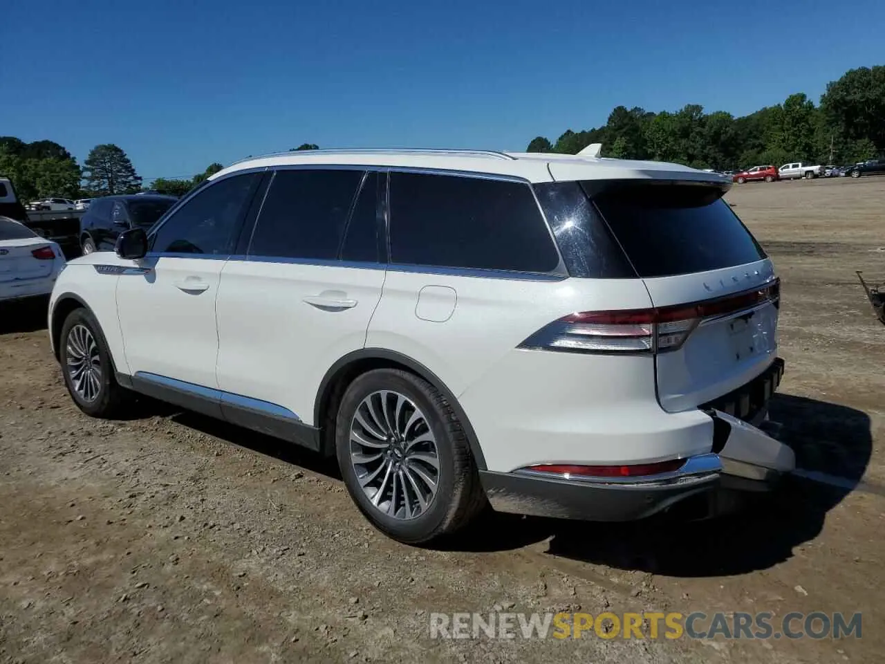 2 Photograph of a damaged car 5LM5J7WC9MGL10392 LINCOLN AVIATOR 2021