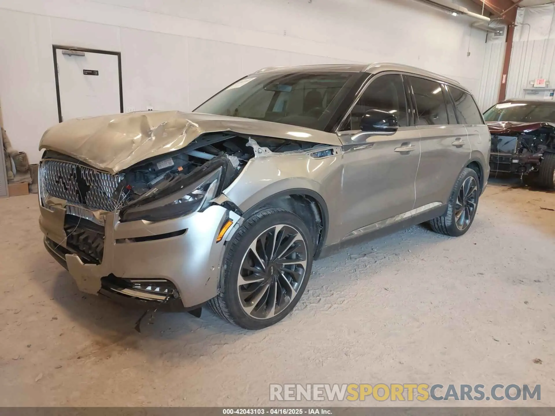 2 Фотография поврежденного автомобиля 5LM5J7XC4MGL07348 LINCOLN AVIATOR 2021