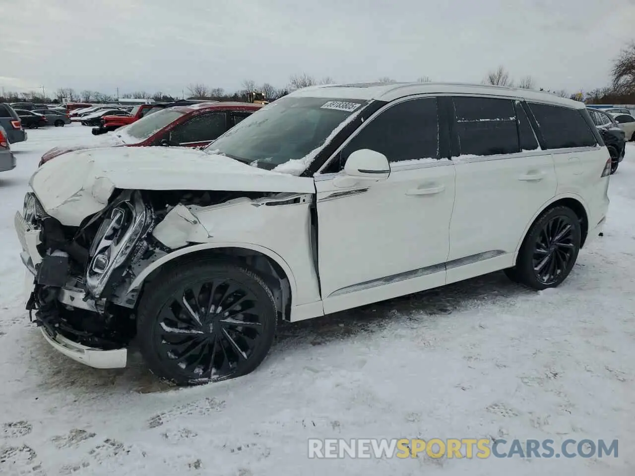 1 Photograph of a damaged car 5LM5J7XC5MGL12588 LINCOLN AVIATOR 2021