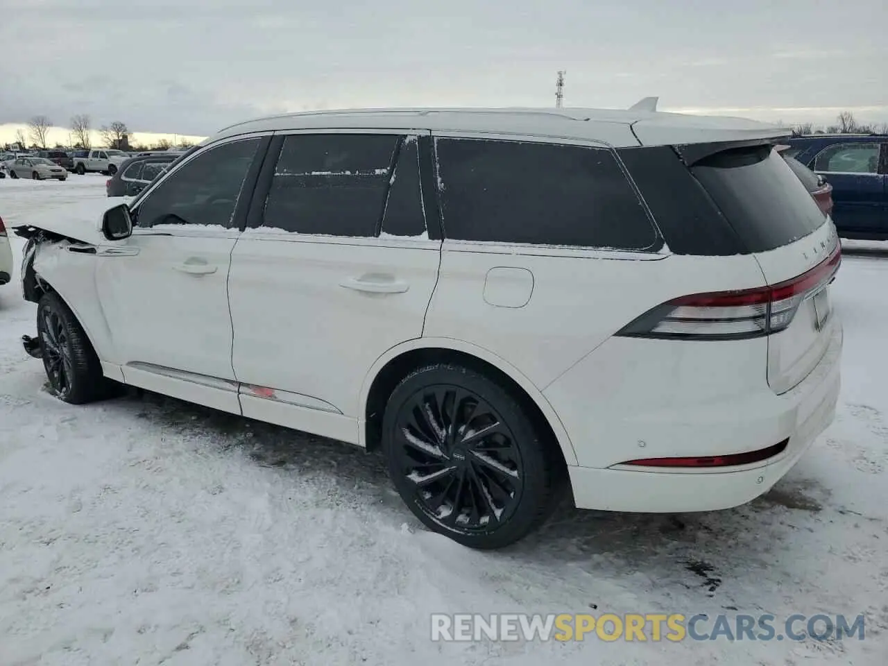 2 Photograph of a damaged car 5LM5J7XC5MGL12588 LINCOLN AVIATOR 2021