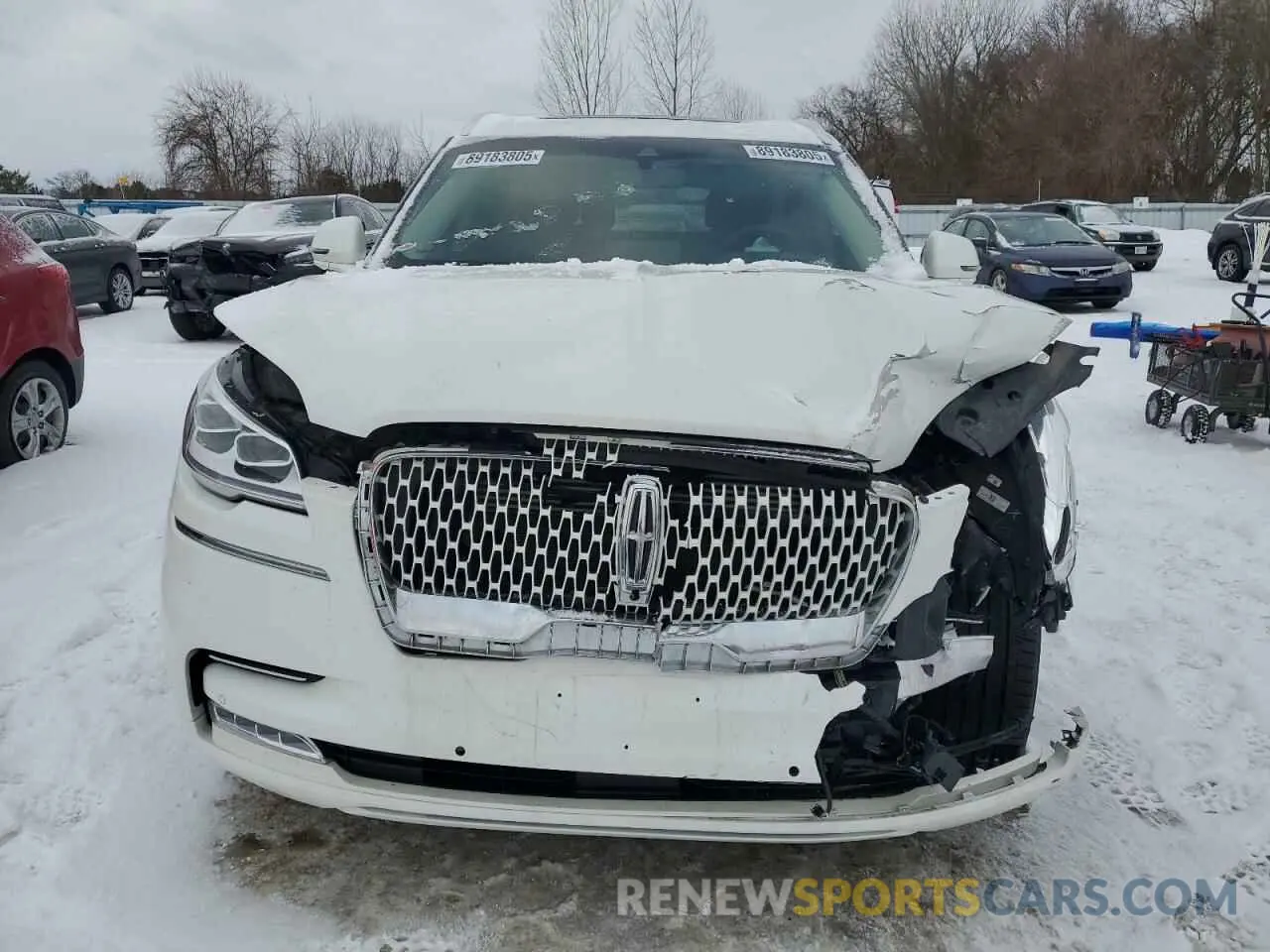 5 Photograph of a damaged car 5LM5J7XC5MGL12588 LINCOLN AVIATOR 2021