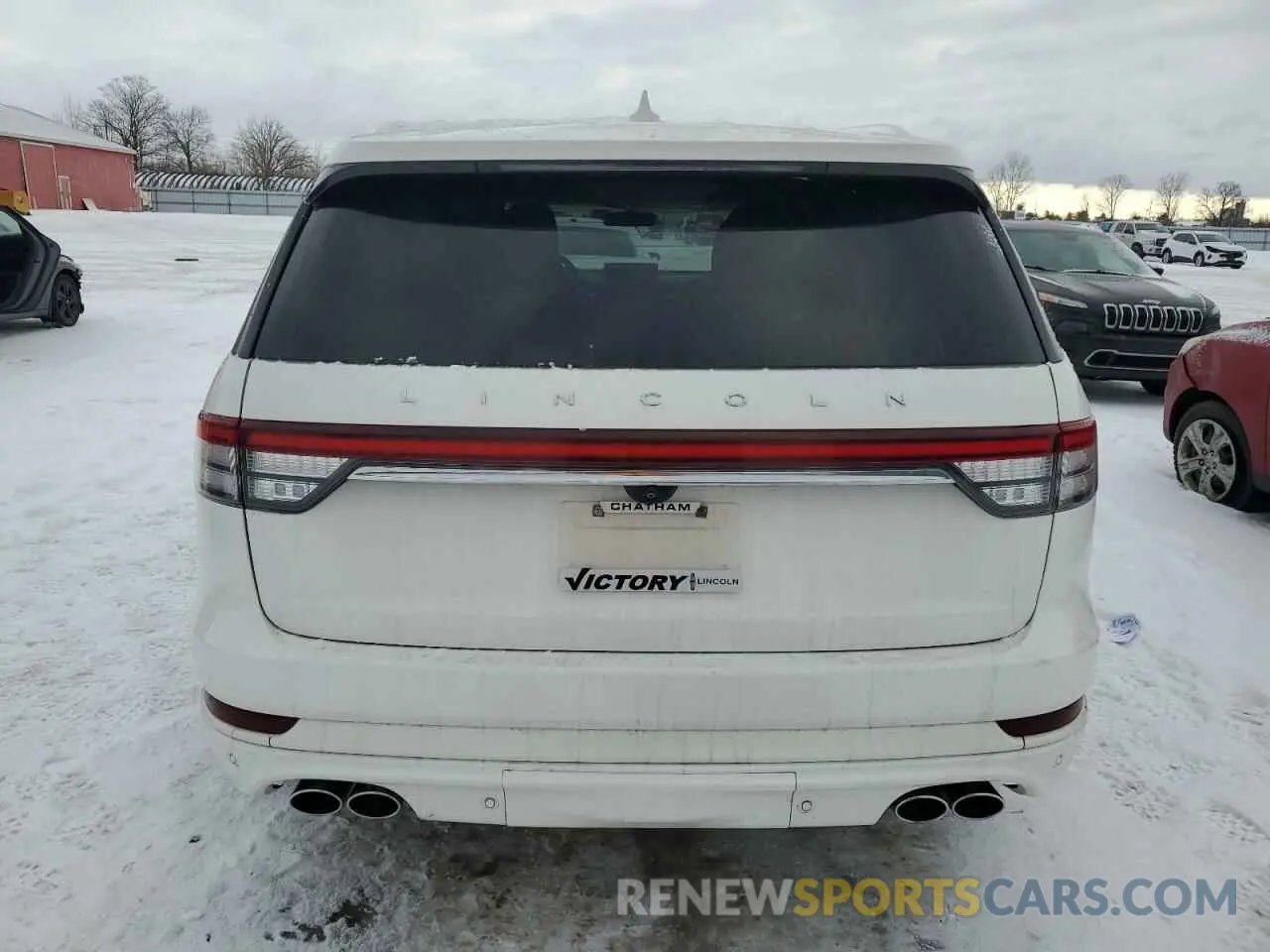 6 Photograph of a damaged car 5LM5J7XC5MGL12588 LINCOLN AVIATOR 2021