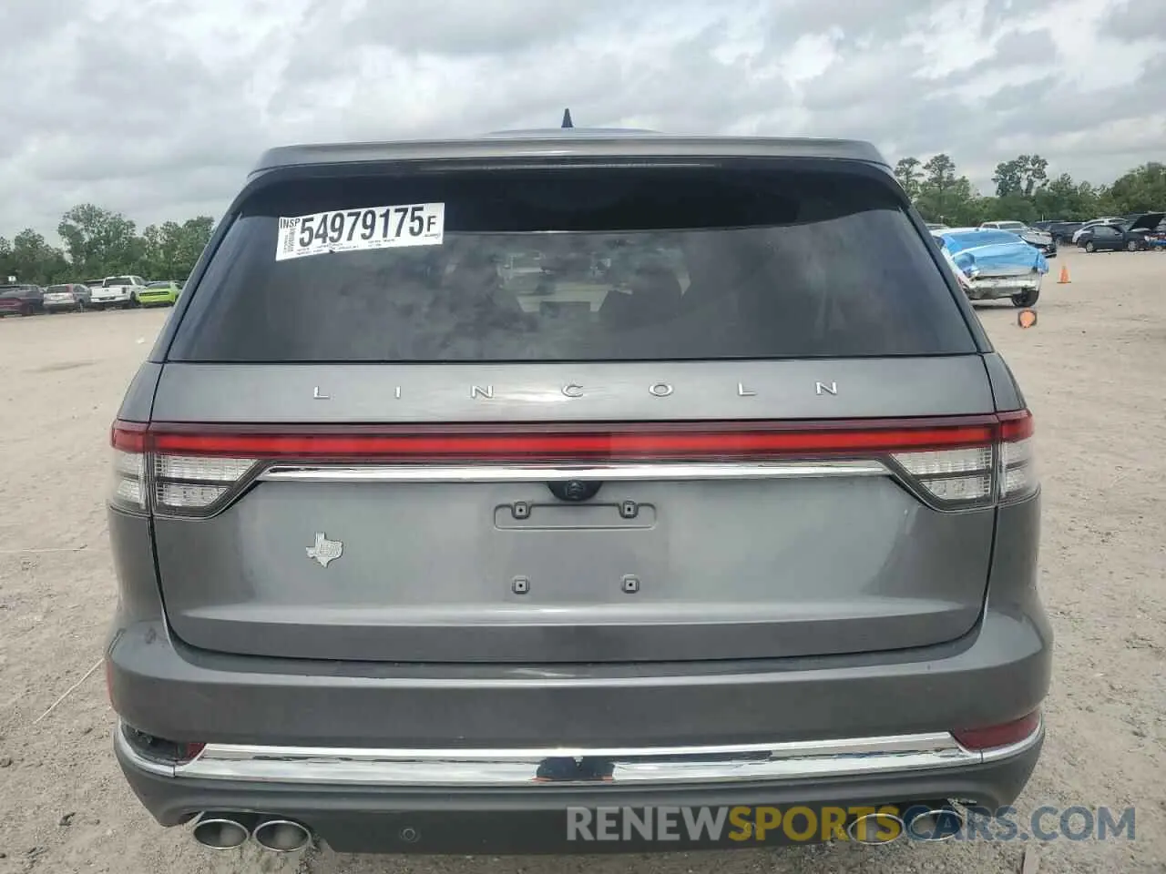 6 Photograph of a damaged car 5LM5J7XC7MGL13001 LINCOLN AVIATOR 2021