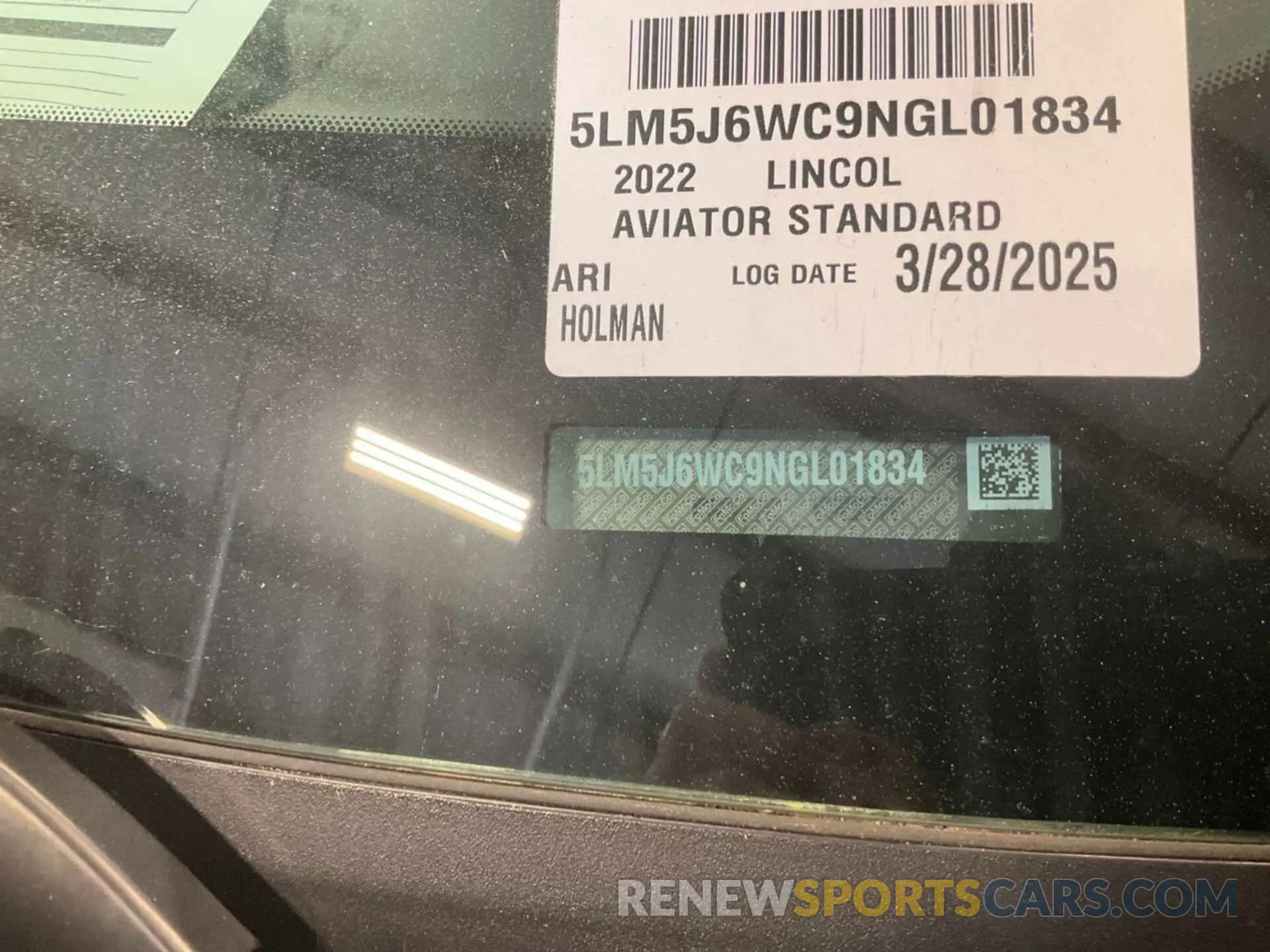 23 Фотография поврежденного автомобиля 5LM5J6WC9NGL01834 LINCOLN AVIATOR 2022