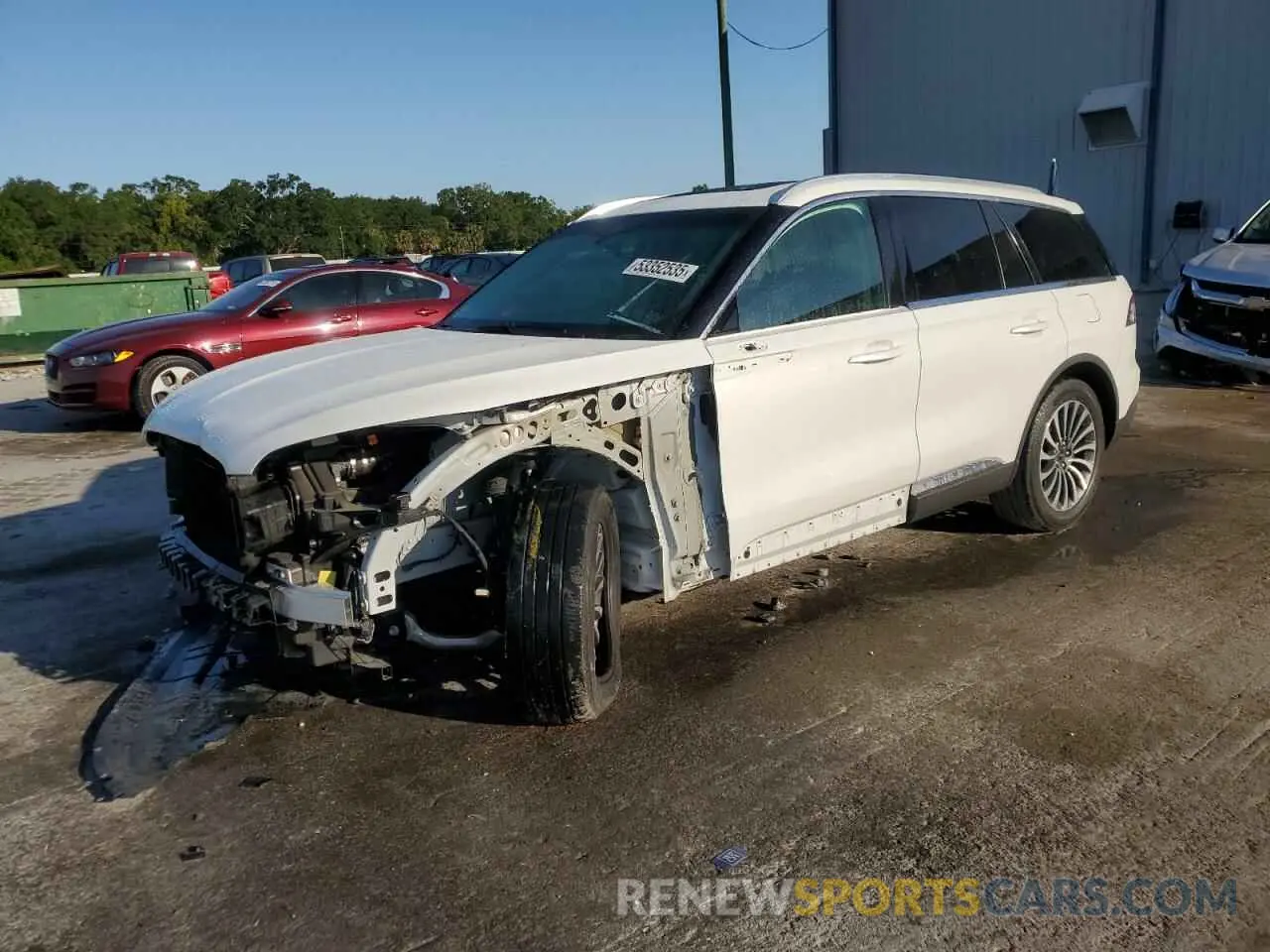 1 Фотография поврежденного автомобиля 5LM5J7WC4NGL17221 LINCOLN AVIATOR 2022