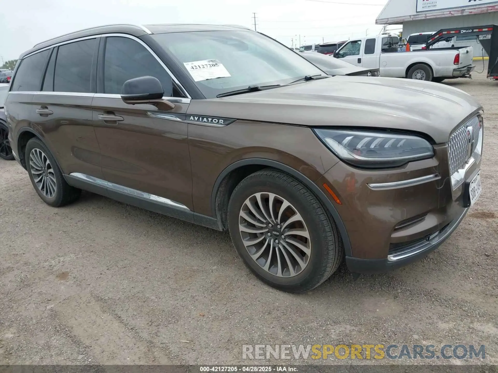 1 Photograph of a damaged car 5LM5J7WC7NGL17505 LINCOLN AVIATOR 2022