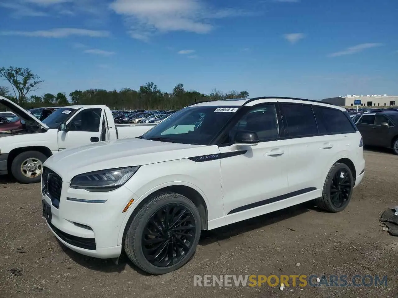 1 Photograph of a damaged car 5LM5J7XC2NGL14736 LINCOLN AVIATOR 2022